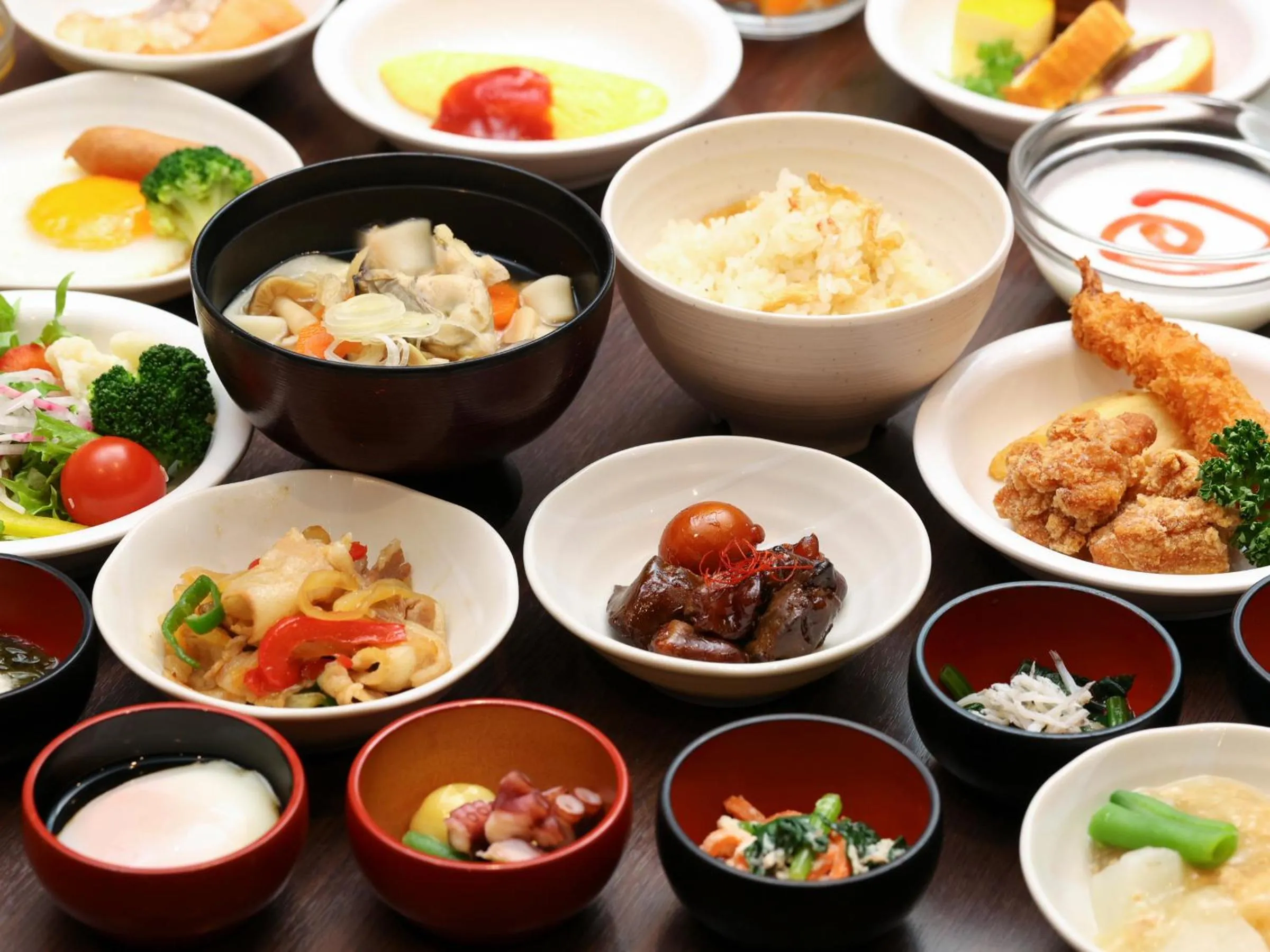 Buffet breakfast in Dormy Inn Kofu Natural Hot Spring Kaiji no Yu Reopening on February 3rd 2025