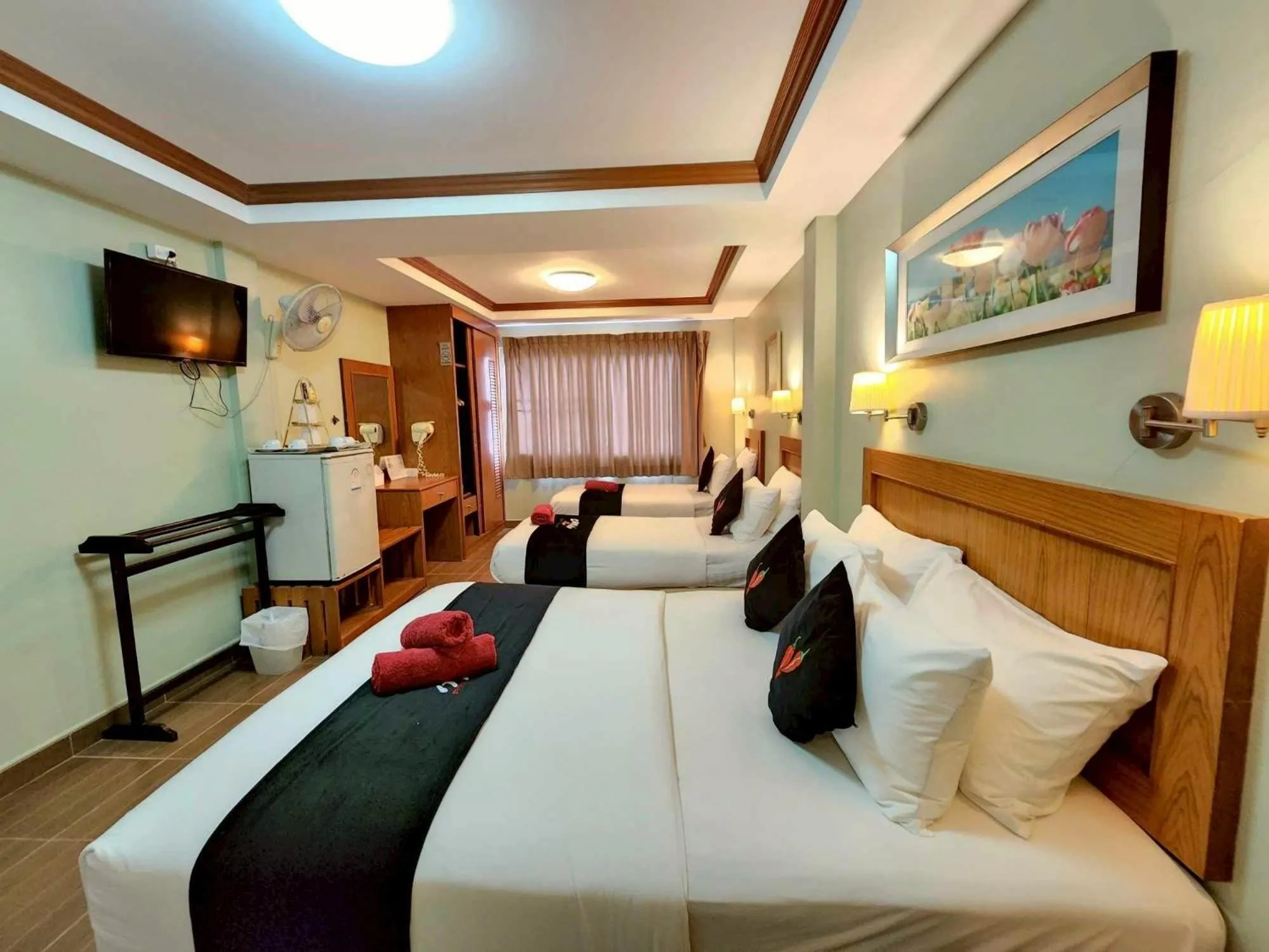 Bedroom, Bed in Chilli Hotel&Restaurant