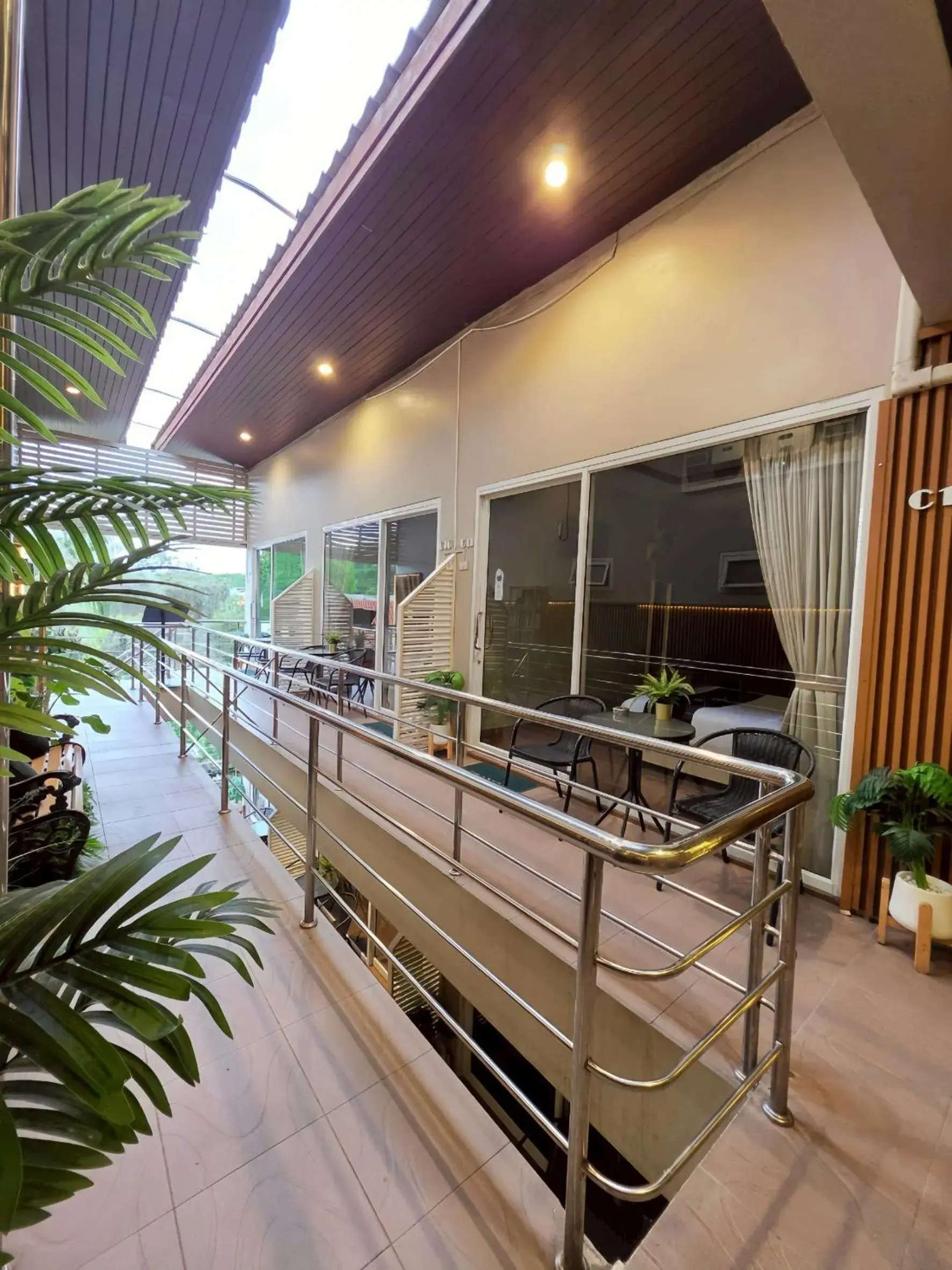 Balcony/Terrace in Chilli Hotel&Restaurant Balcony/Terrace in Chilli Hotel&Restaurant