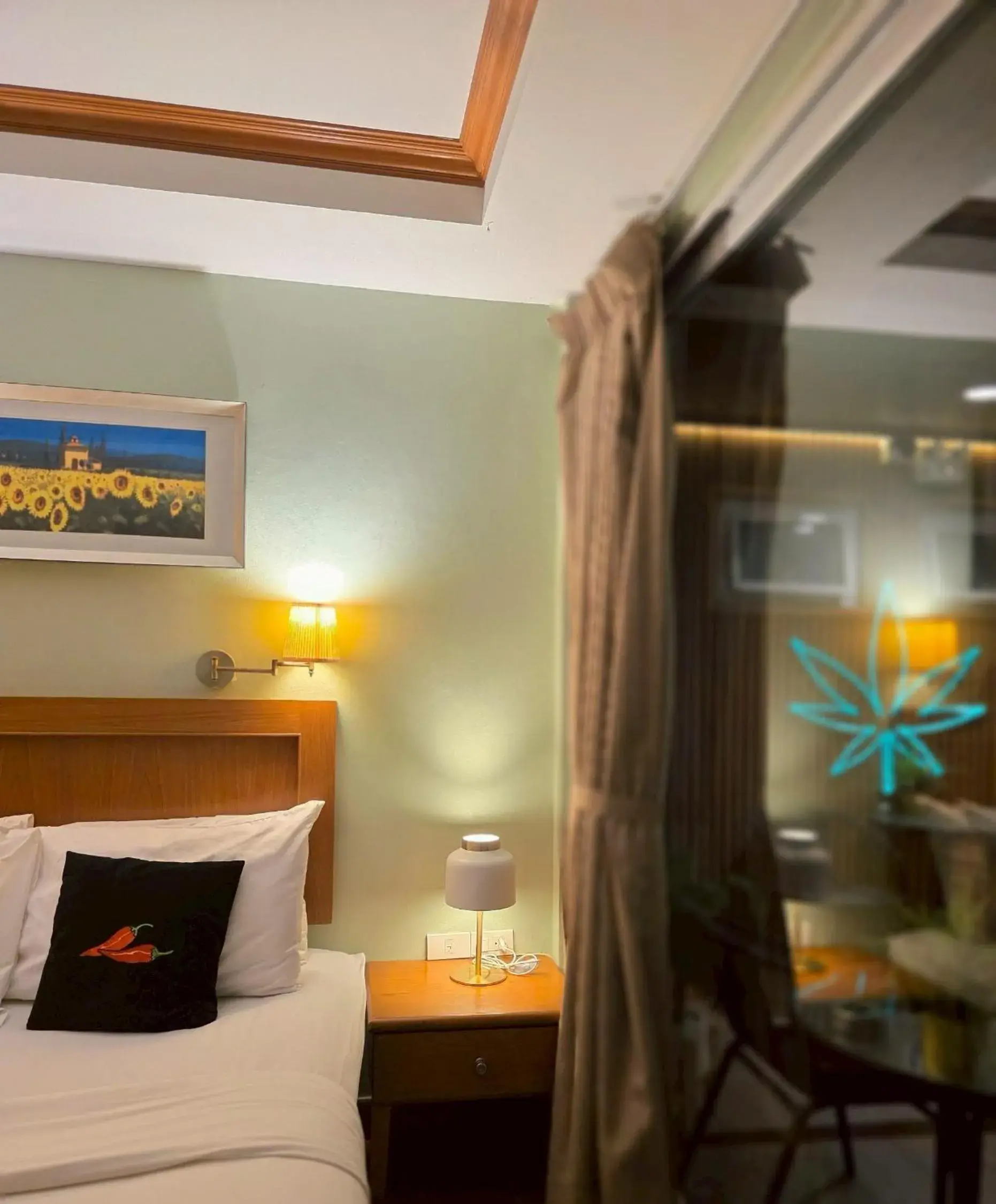 Bedroom, Bed in Chilli Hotel&Restaurant Bedroom, Bed in Chilli Hotel&Restaurant