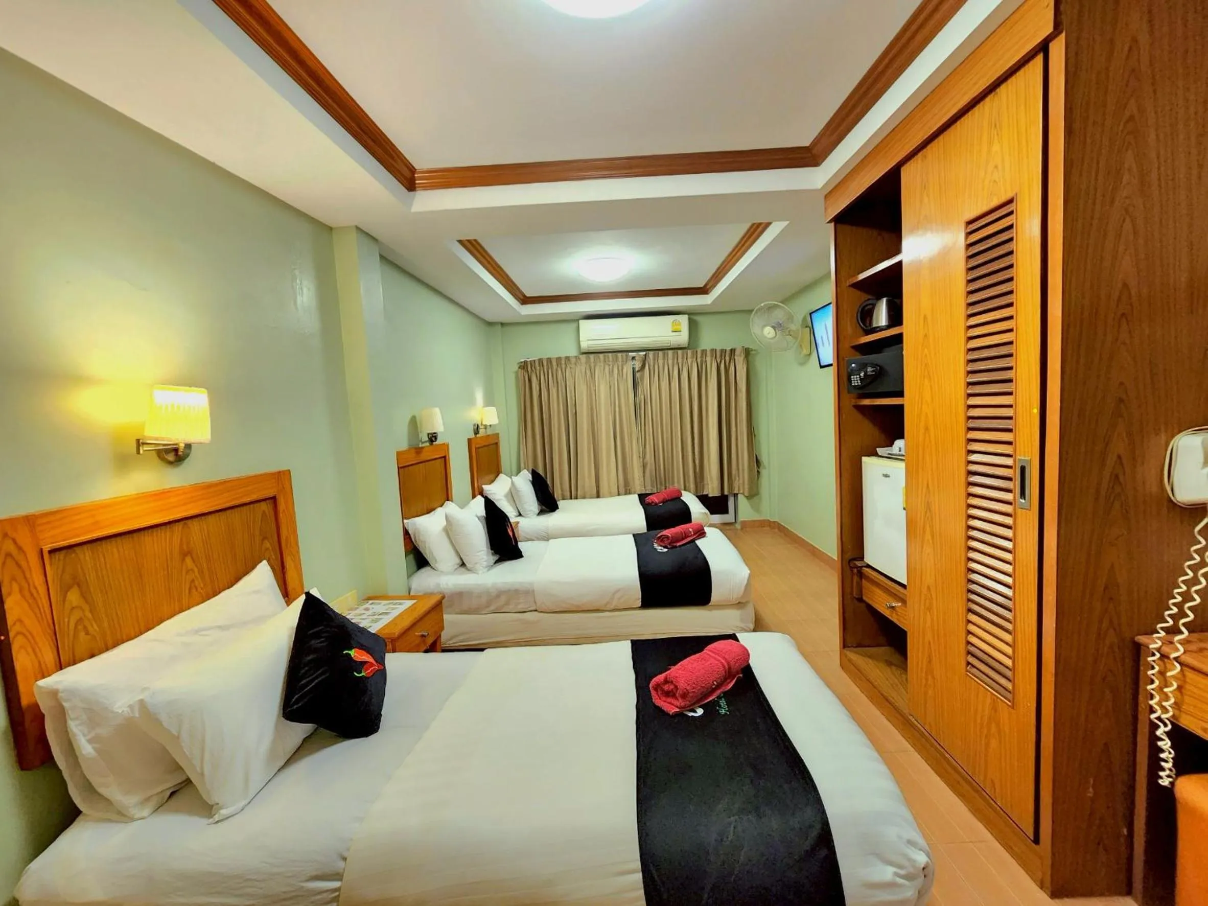 Bedroom, Bed in Chilli Hotel&Restaurant