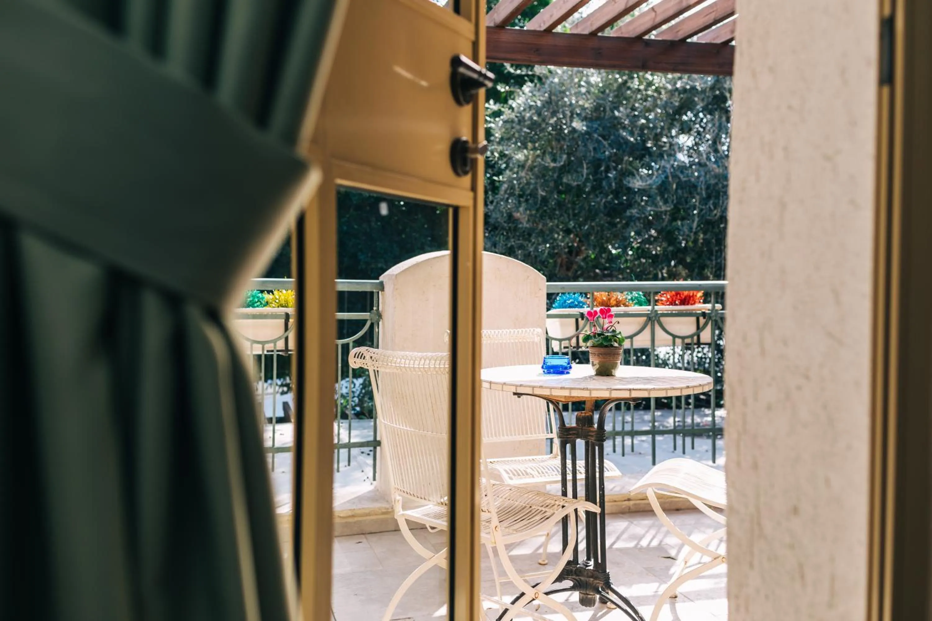 Balcony/Terrace in Templers House Boutique hotel