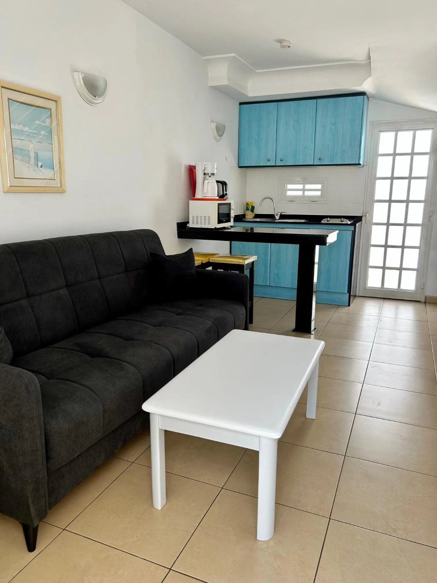 Living room in Bungalows Parque Nogal