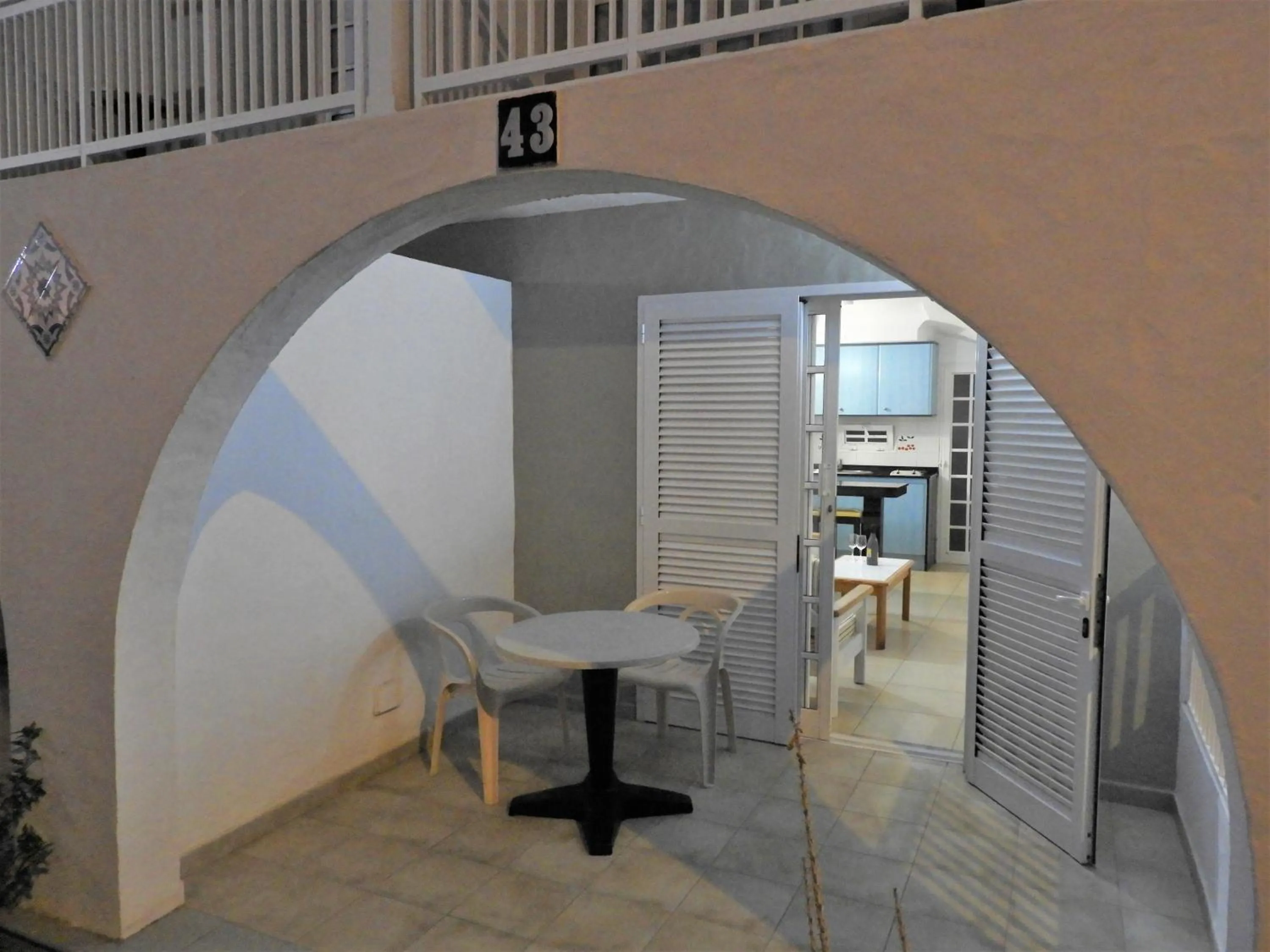 Balcony/Terrace in Bungalows Parque Nogal