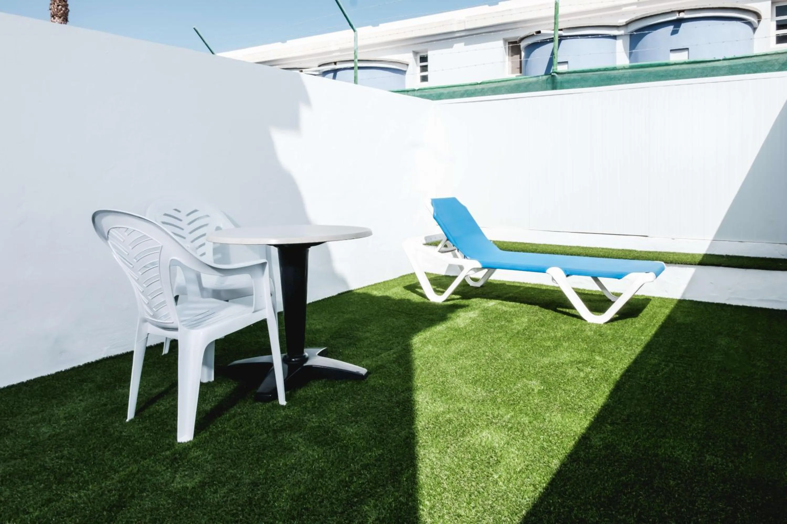 Patio in Bungalows Parque Nogal