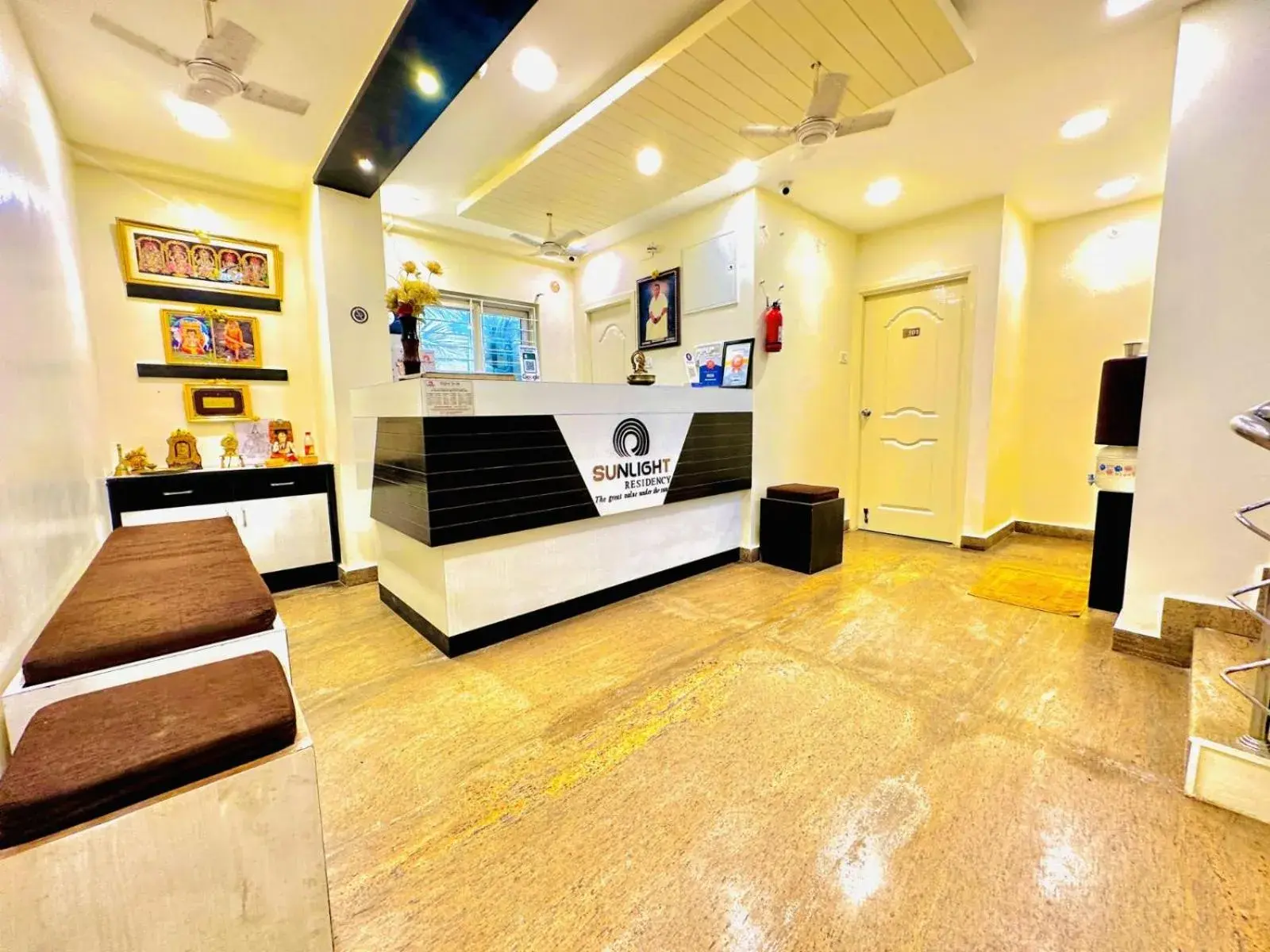 Lobby or reception in Sunlight Residency Lobby or reception in Sunlight Residency