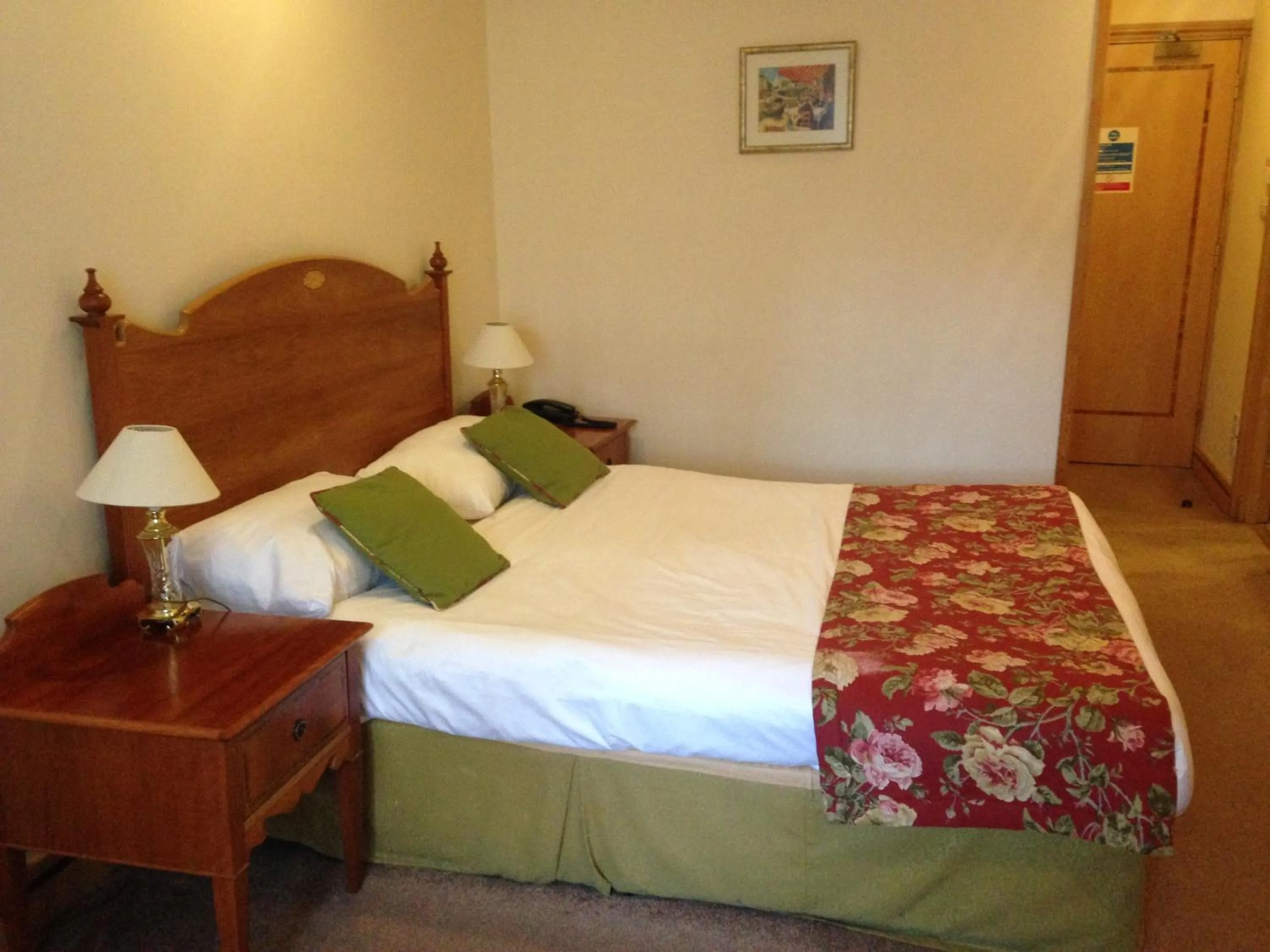 Photo of the whole room, Bed in Troy Hotel
