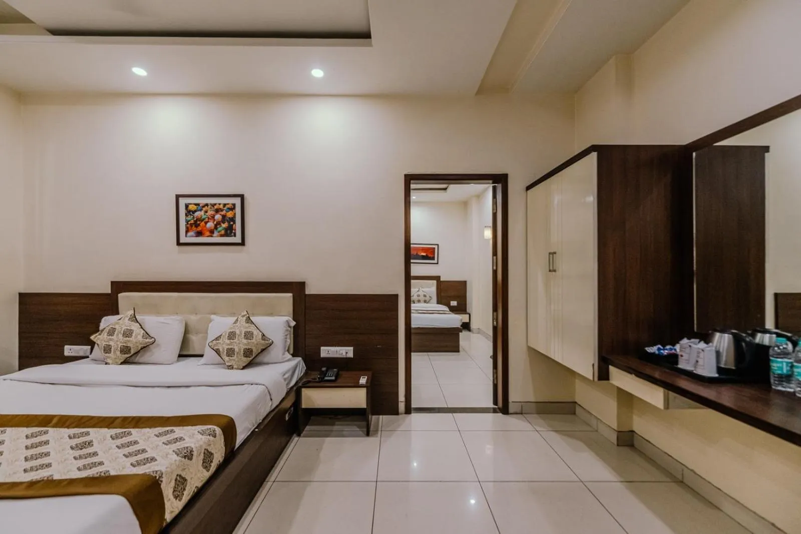 Bed in Hotel Fortune Plaza