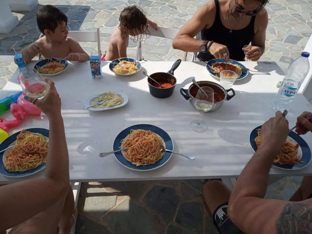 Food close-up in Nautilus Beach House