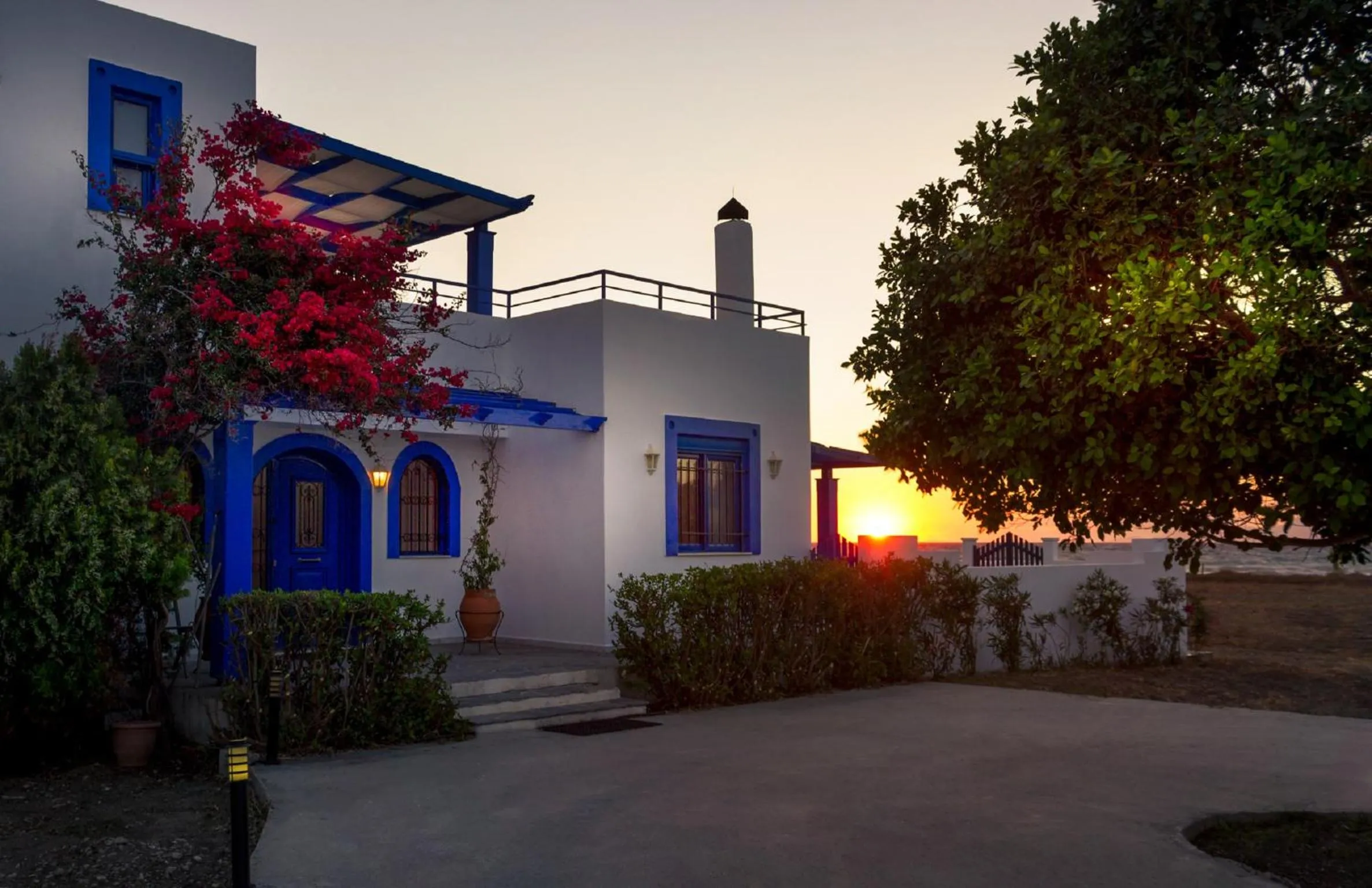 Facade/entrance in Nautilus Beach House