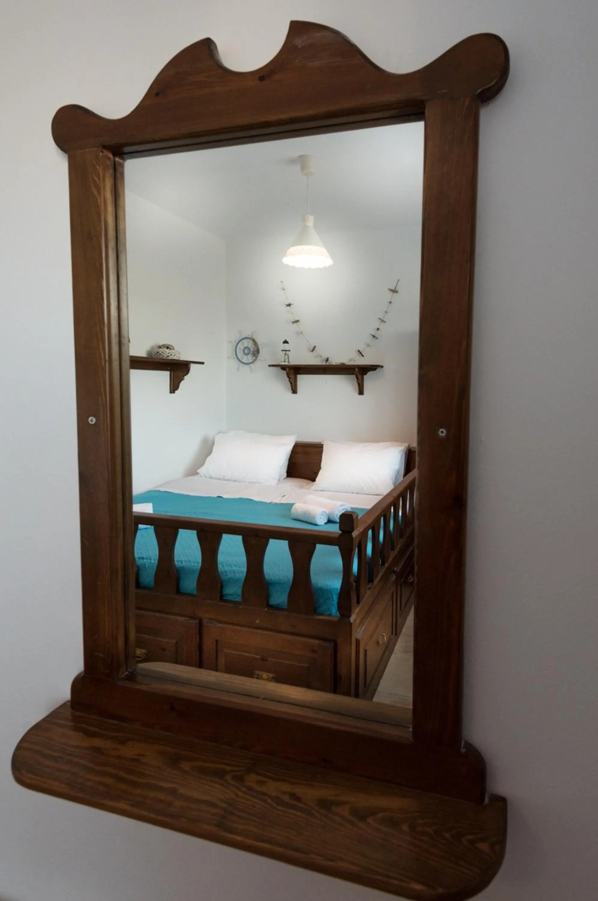 Bed in Nautilus Beach House