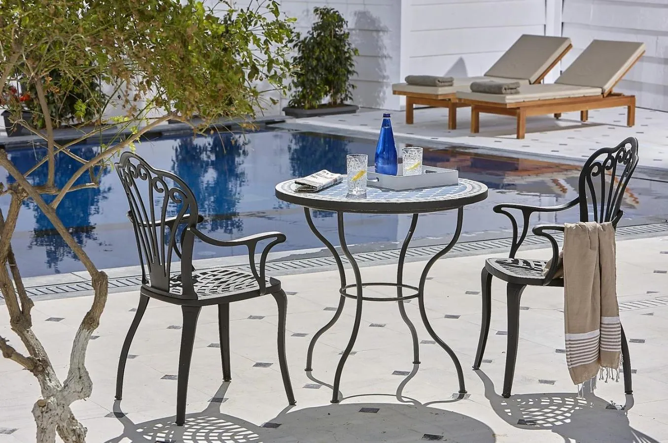 Swimming pool in Vasia Boulevard Hotel (Adults Only)