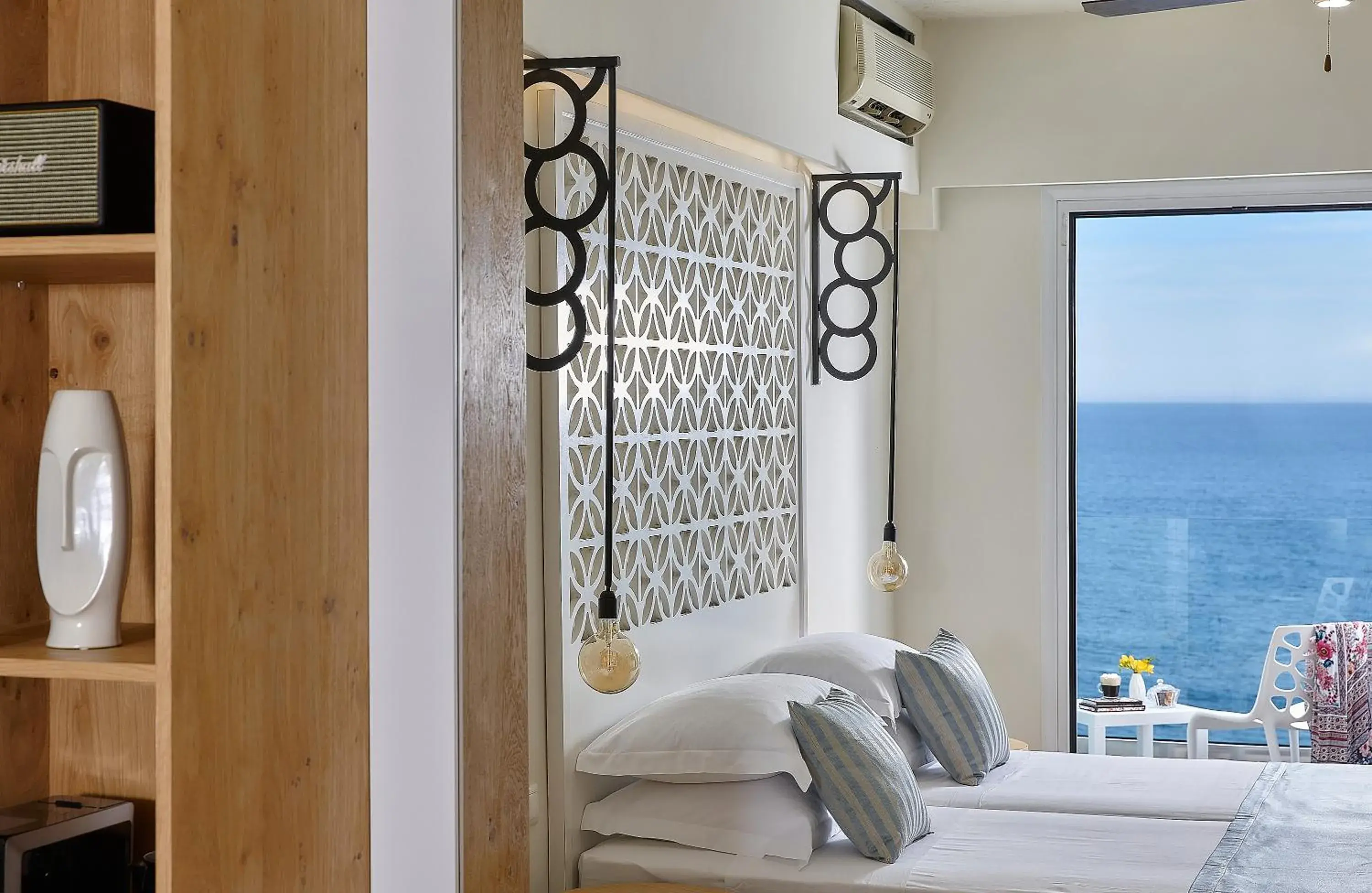 Bedroom, Bed in Vasia Boulevard Hotel (Adults Only) Bedroom, Bed in Vasia Boulevard Hotel (Adults Only)