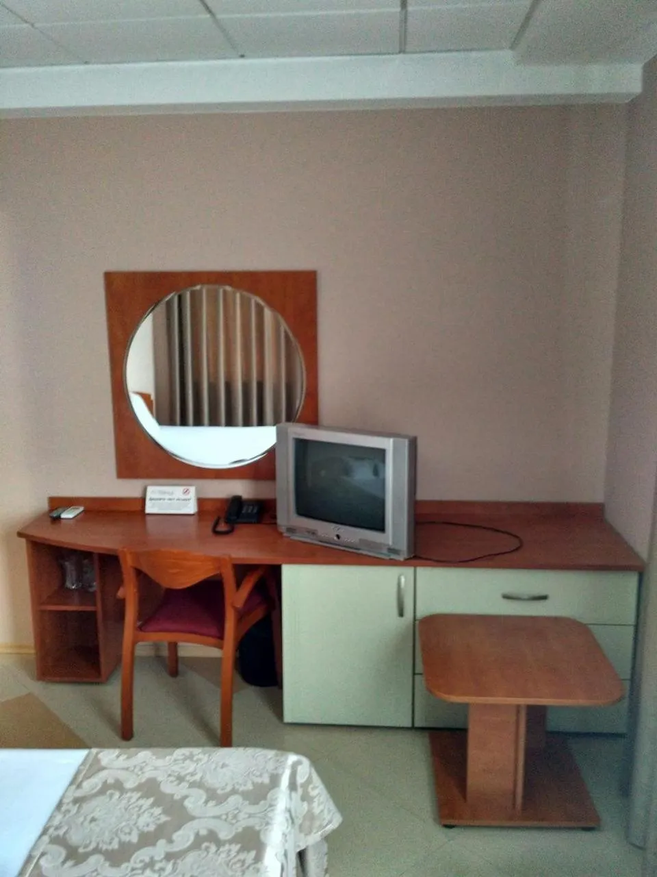 Bed in Philippopolis Hotel