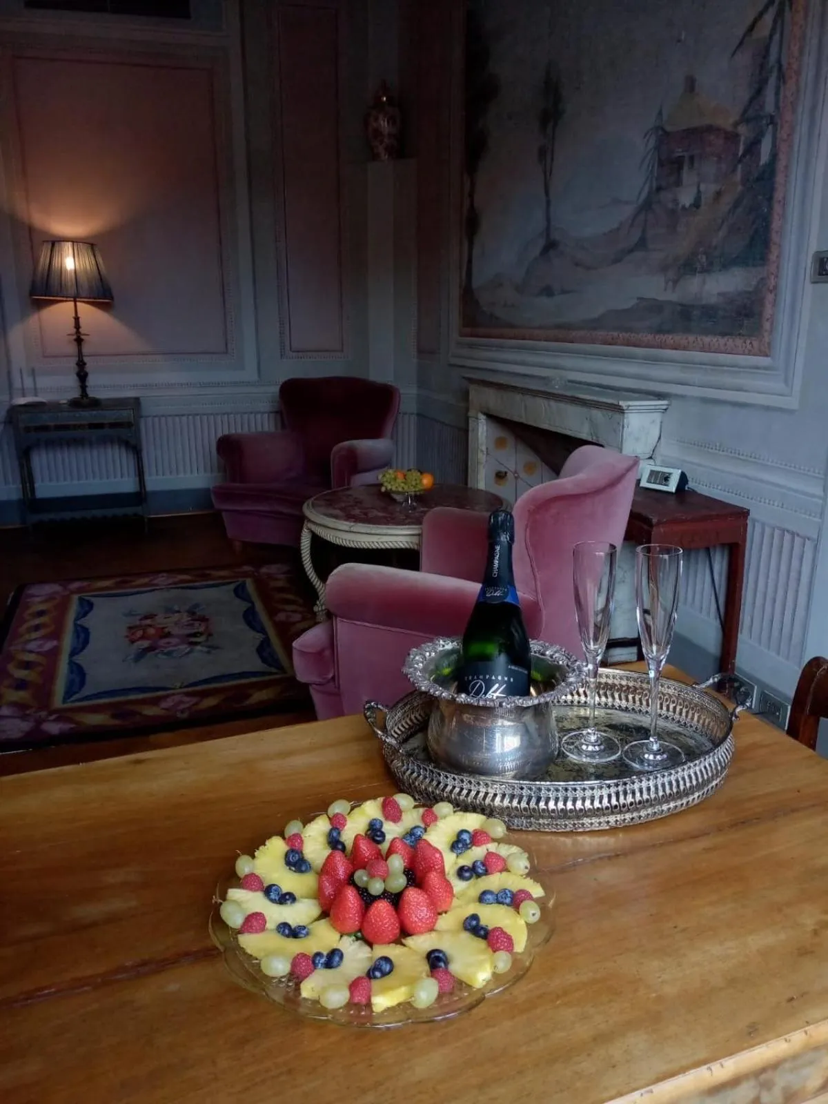 Living room in Palazzo Rocchi - Residenza D'Epoca