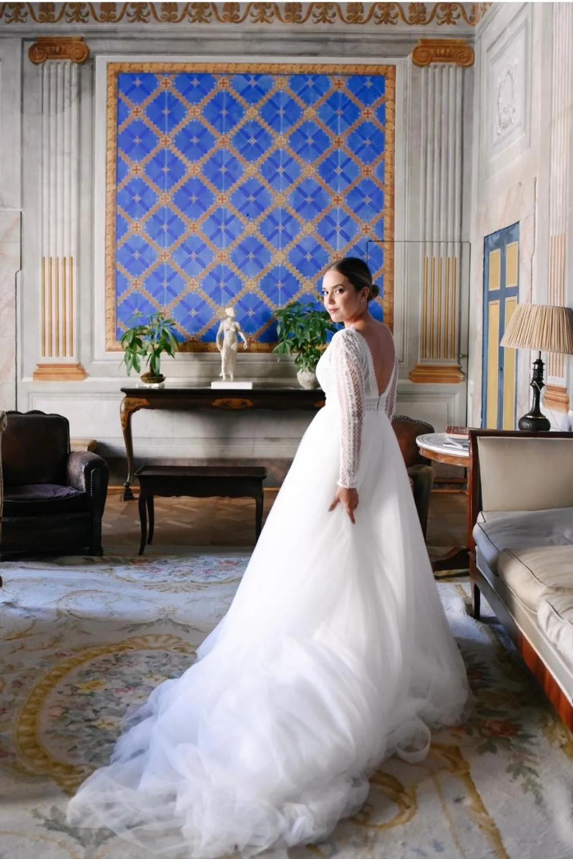 Living room in Palazzo Rocchi - Residenza D'Epoca