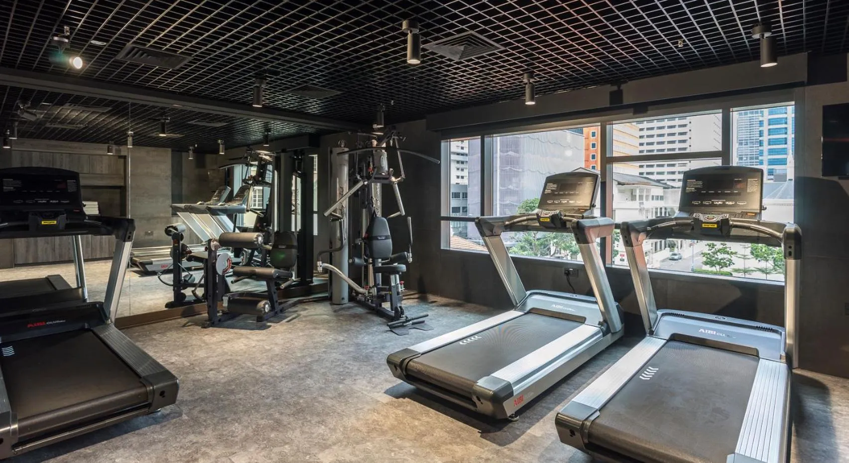 Fitness centre/facilities in Oakwood Bencoolen Singapore
