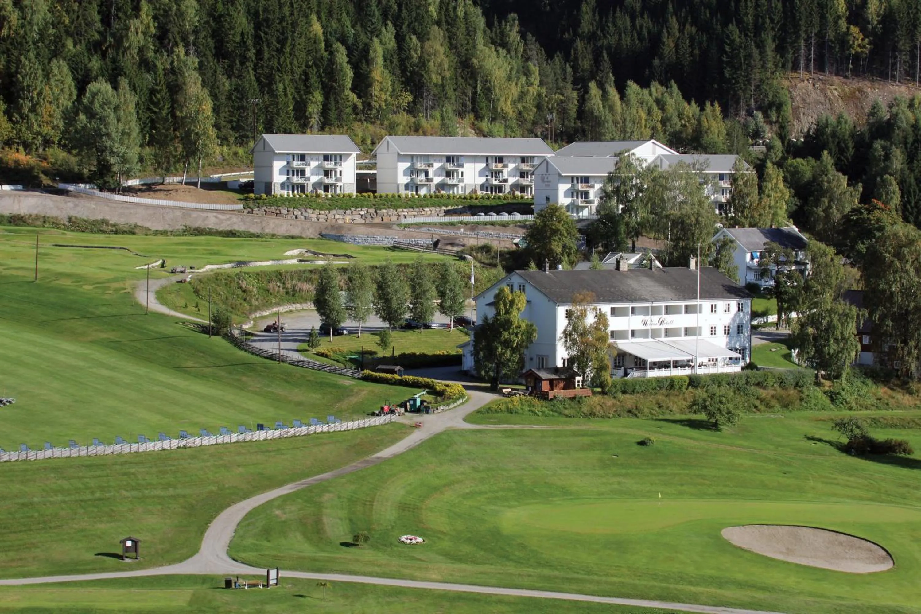 Property building in Nermo Hotel & Apartments