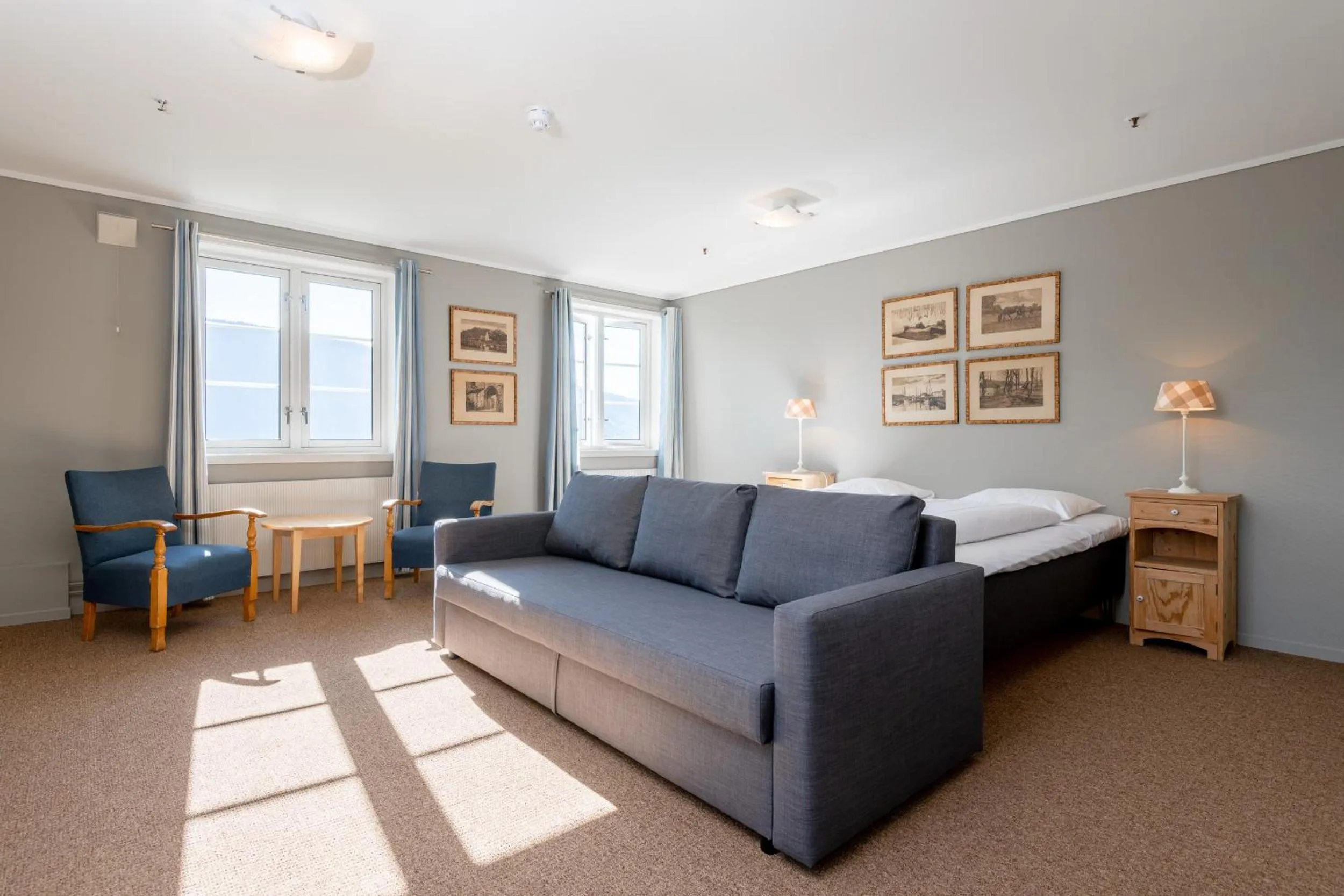 Seating area in Nermo Hotel & Apartments