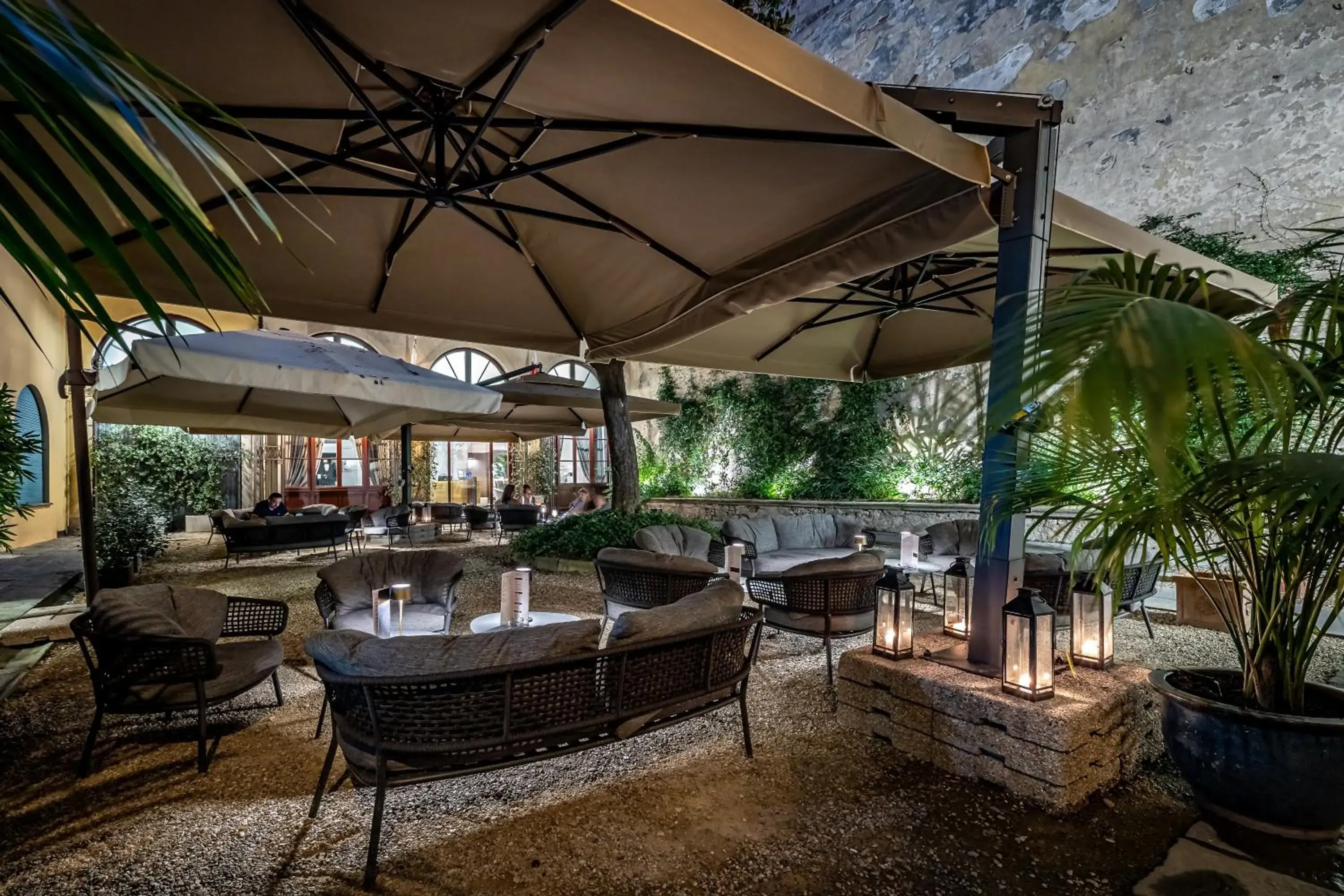 Inner courtyard view in Il Rivalta - Place of Charme Inner courtyard view in Il Rivalta - Place of Charme