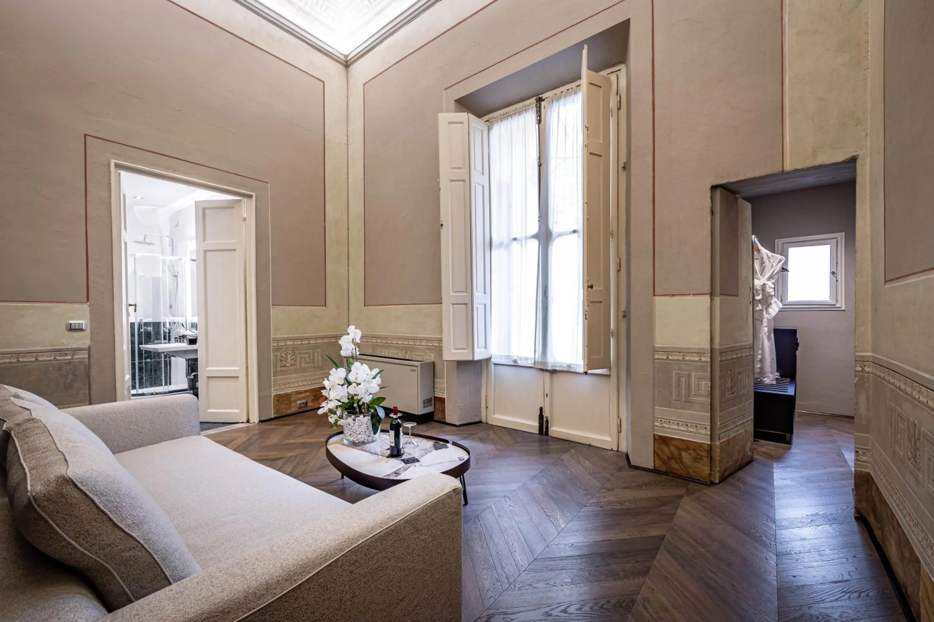 fireplace in Il Rivalta - Place of Charme