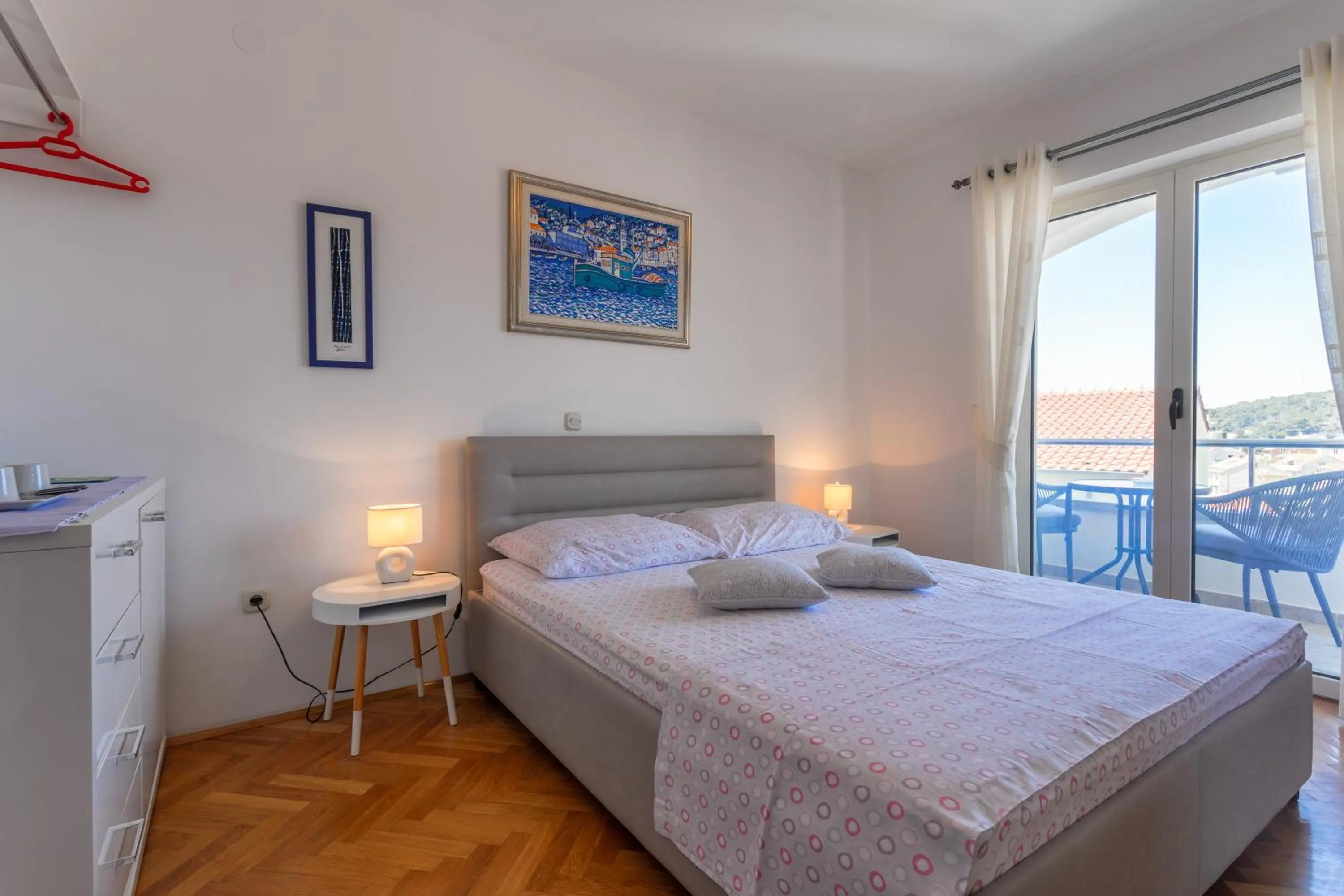 Bed in Apartments Jakic