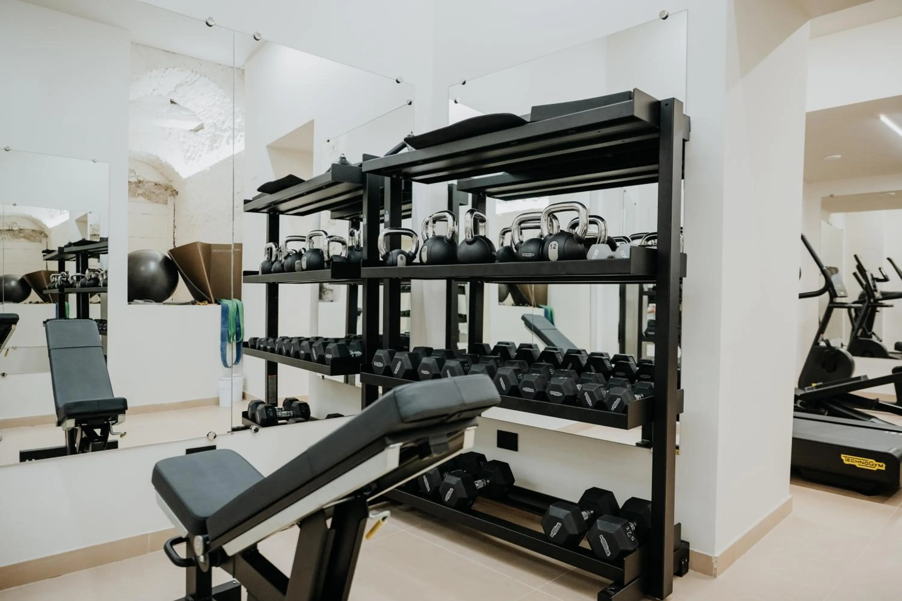 Fitness centre/facilities in Hotel Metropole Taormina