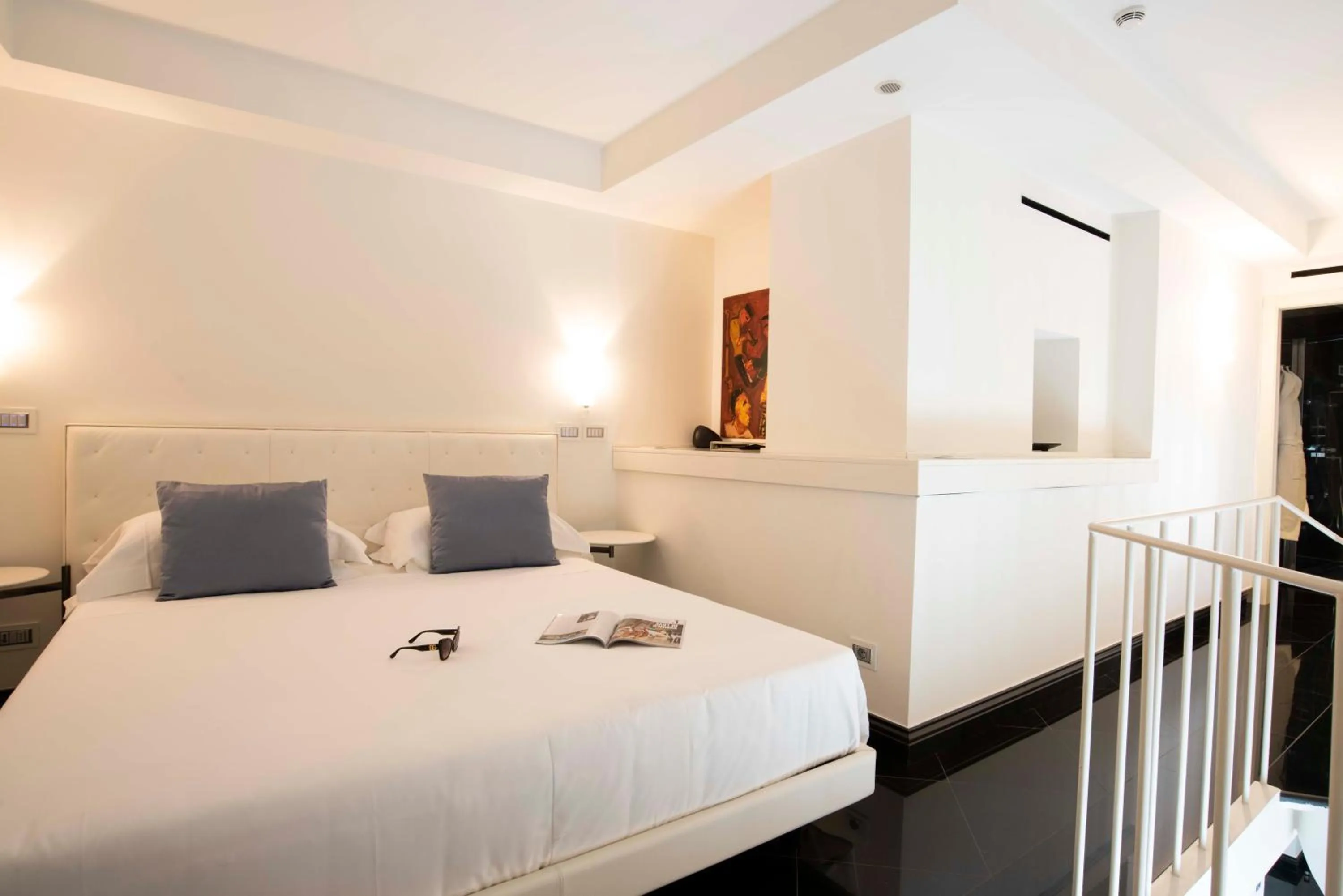 Bed in Hotel Metropole Taormina