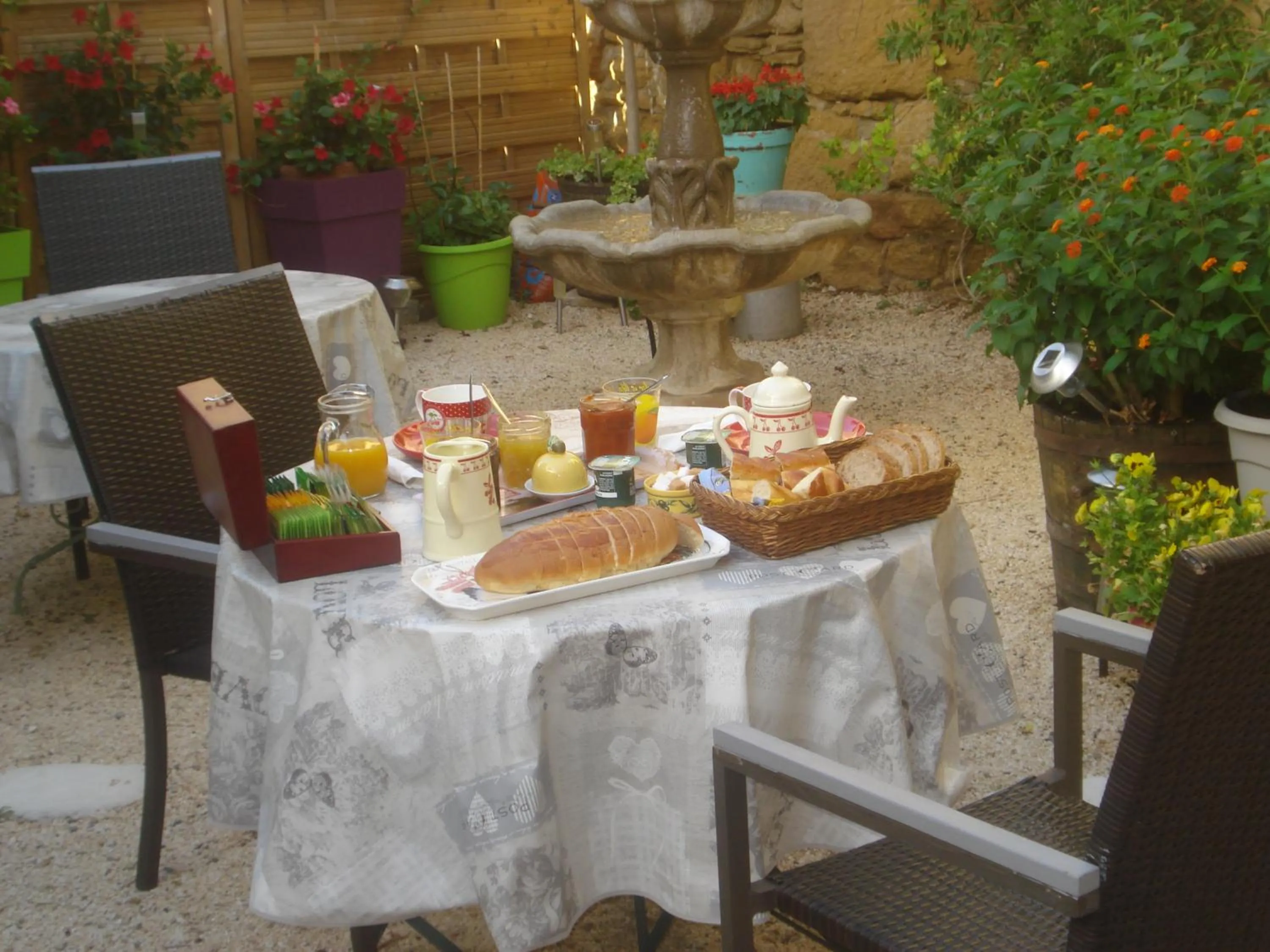 Garden in locastillon