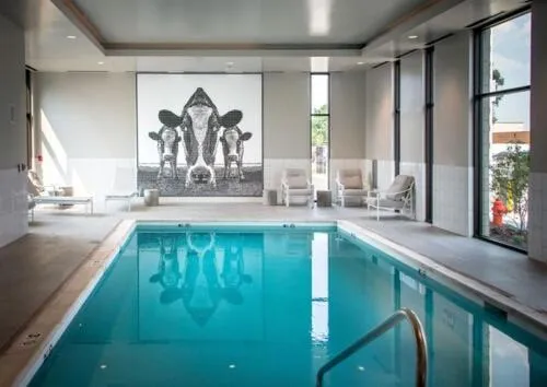 Pool view in Doubletree By Hilton Greeley At Lincoln Park