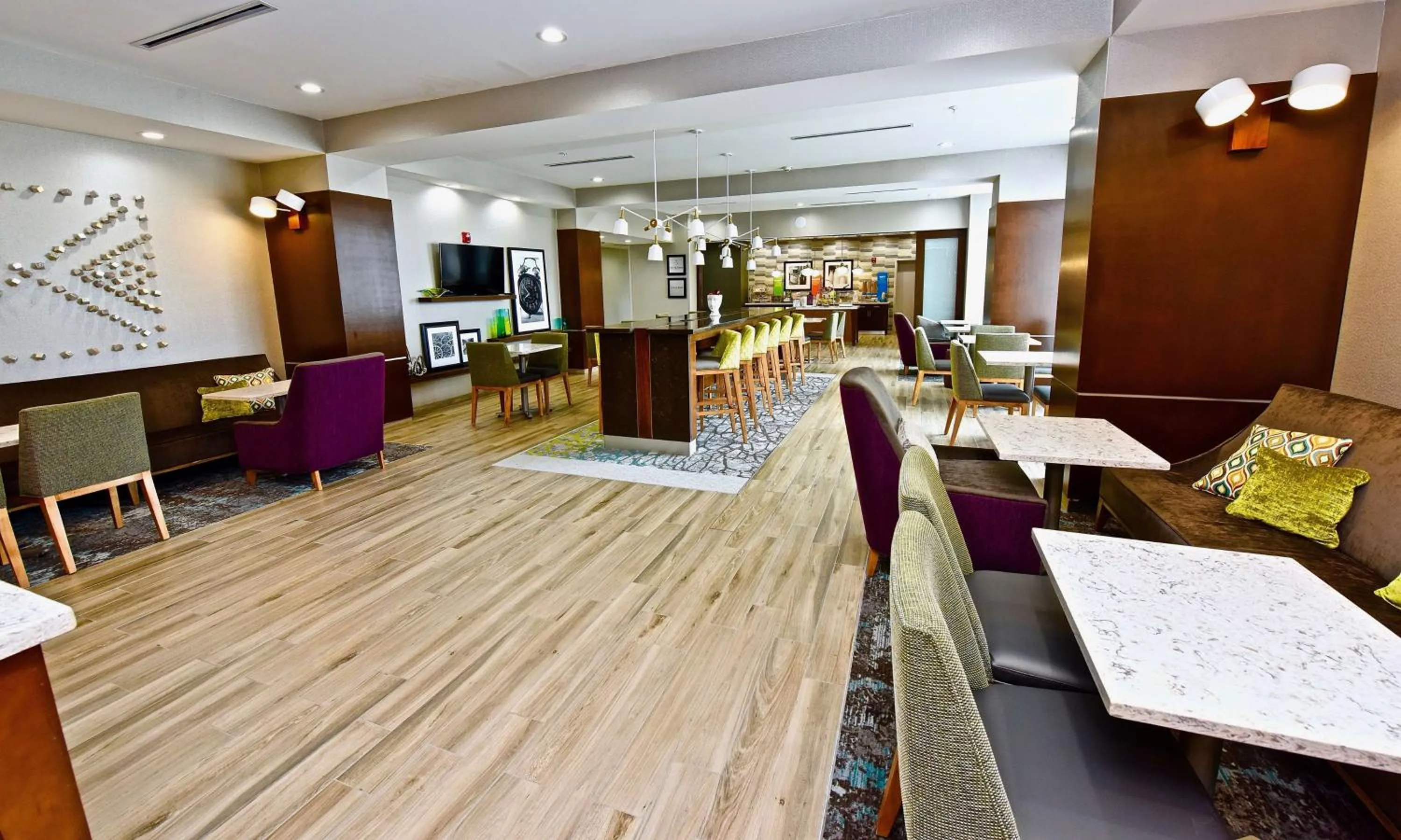 Lobby or reception in Hampton Inn By Hilton Kirksville MO