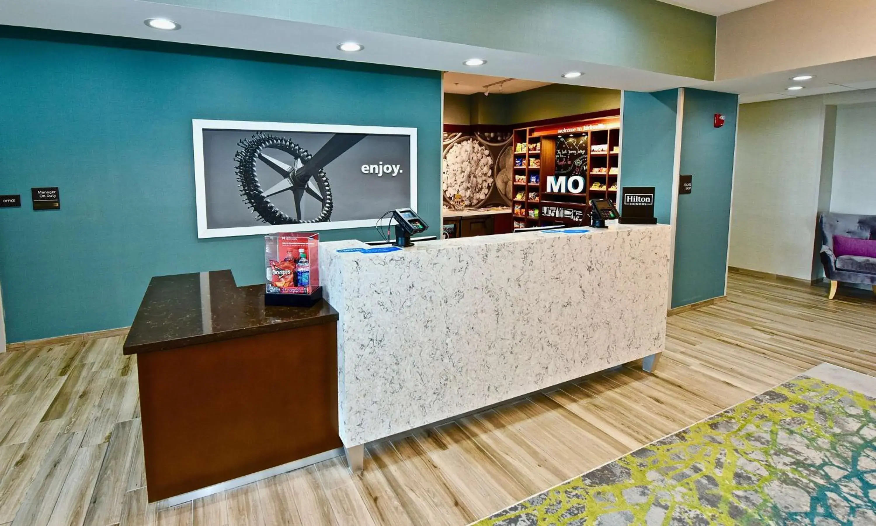 Lobby or reception in Hampton Inn By Hilton Kirksville MO Lobby or reception in Hampton Inn By Hilton Kirksville MO