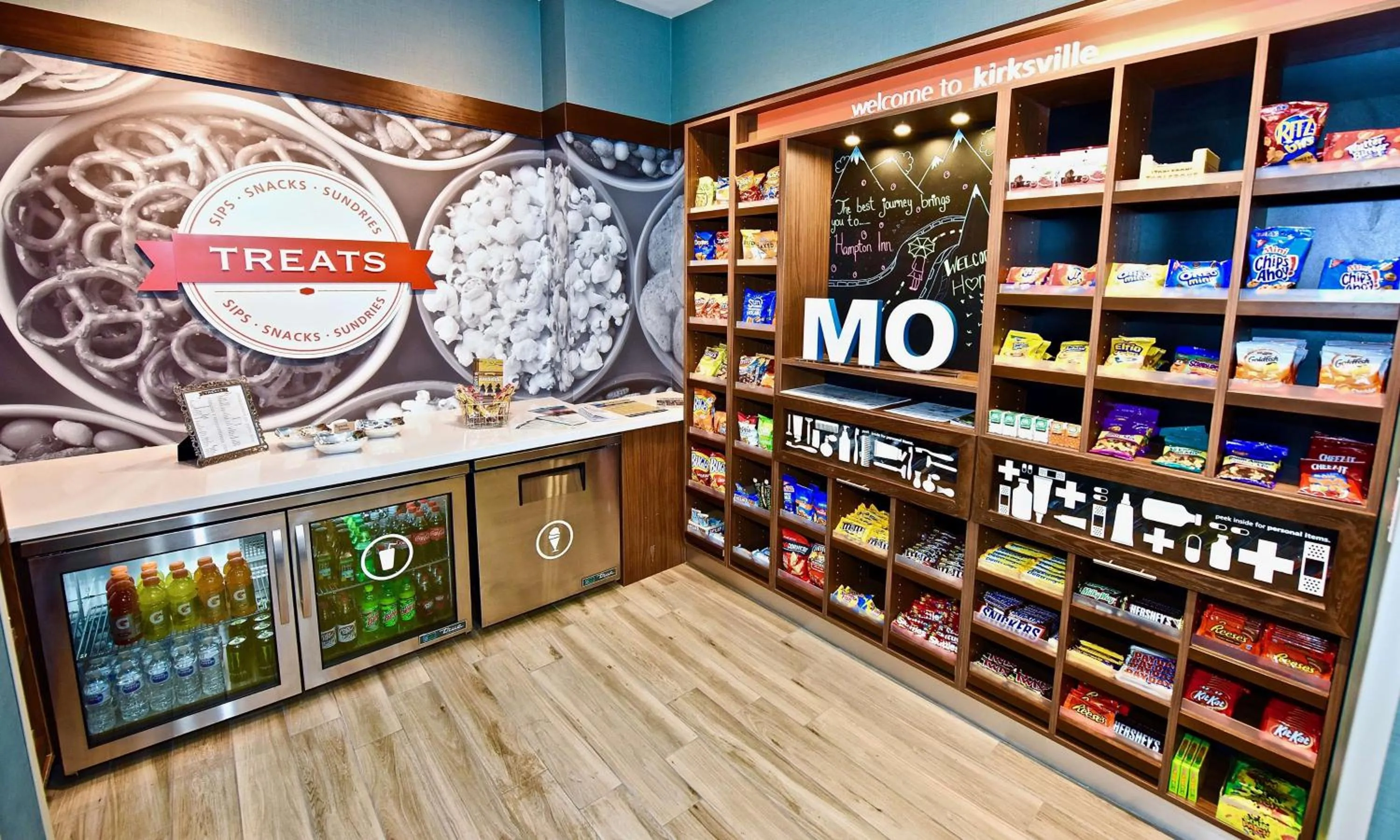 Lobby or reception in Hampton Inn By Hilton Kirksville MO