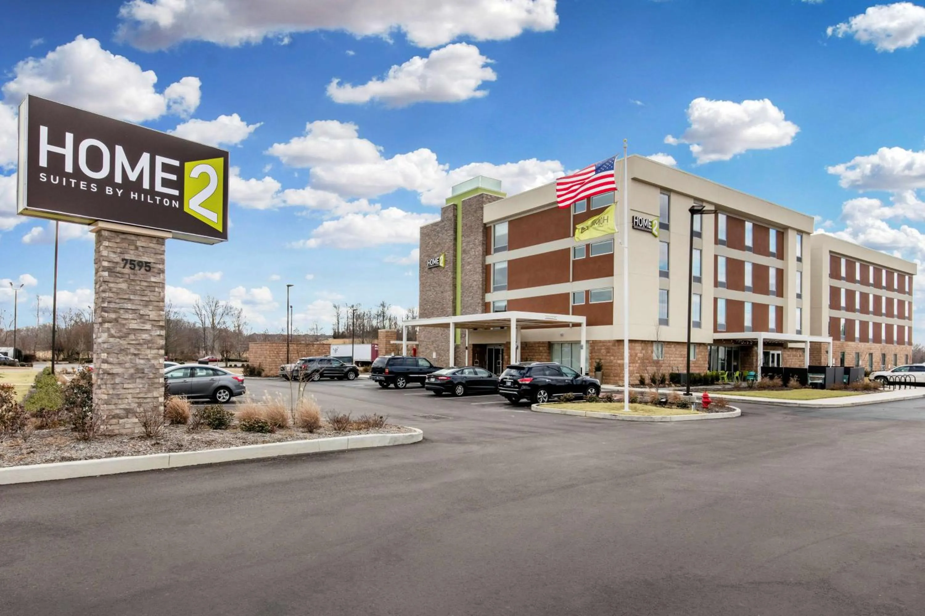 Property building in Home2 Suites By Hilton Olive Branch