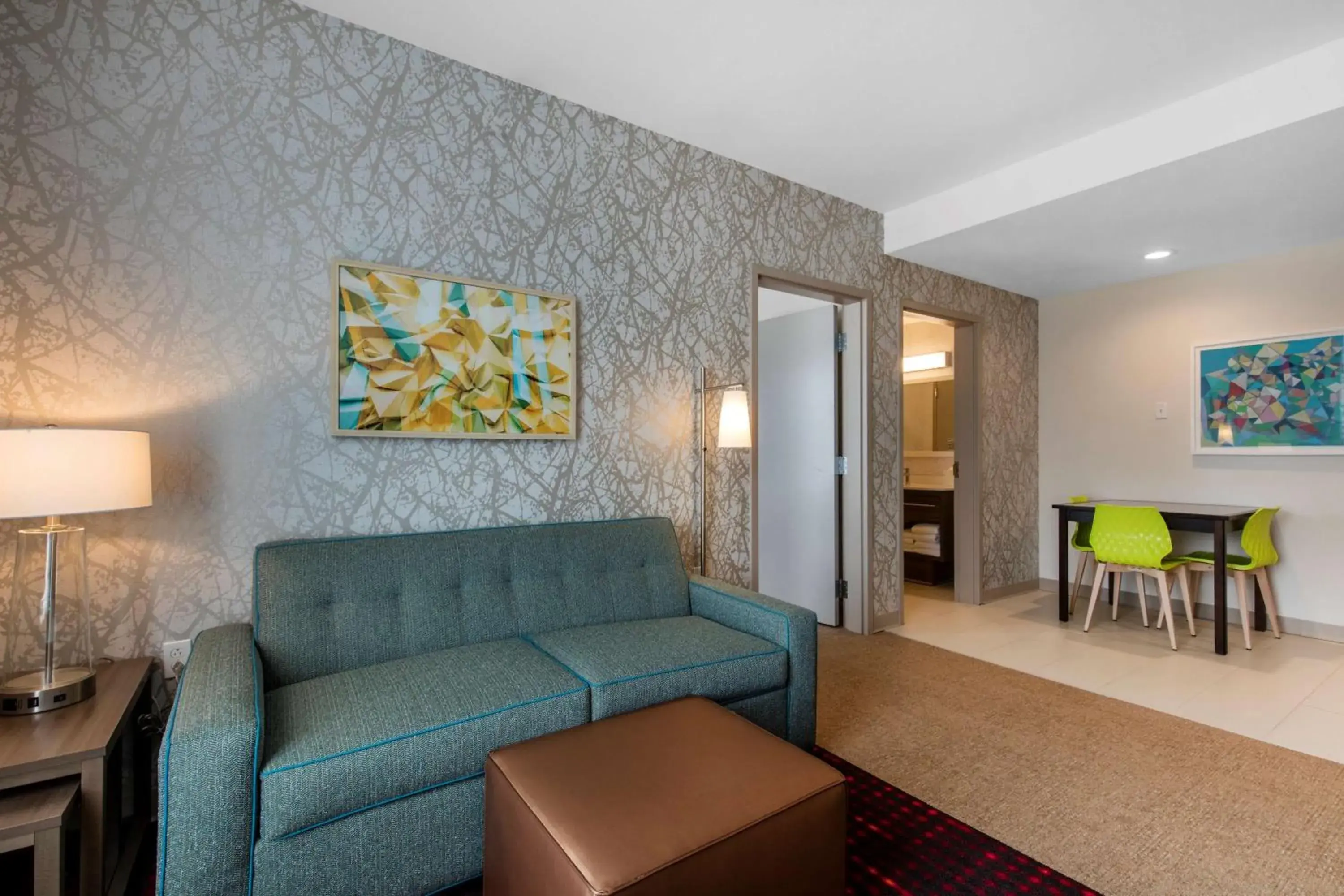 Living room in Home2 Suites By Hilton Olive Branch Living room in Home2 Suites By Hilton Olive Branch