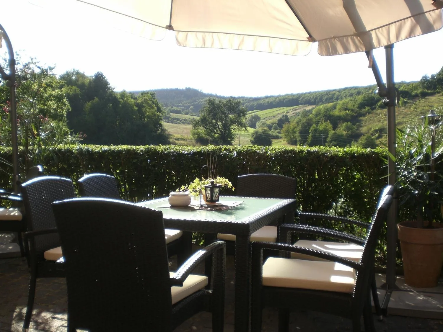 Restaurant/places to eat in Landhotel Lembergblick