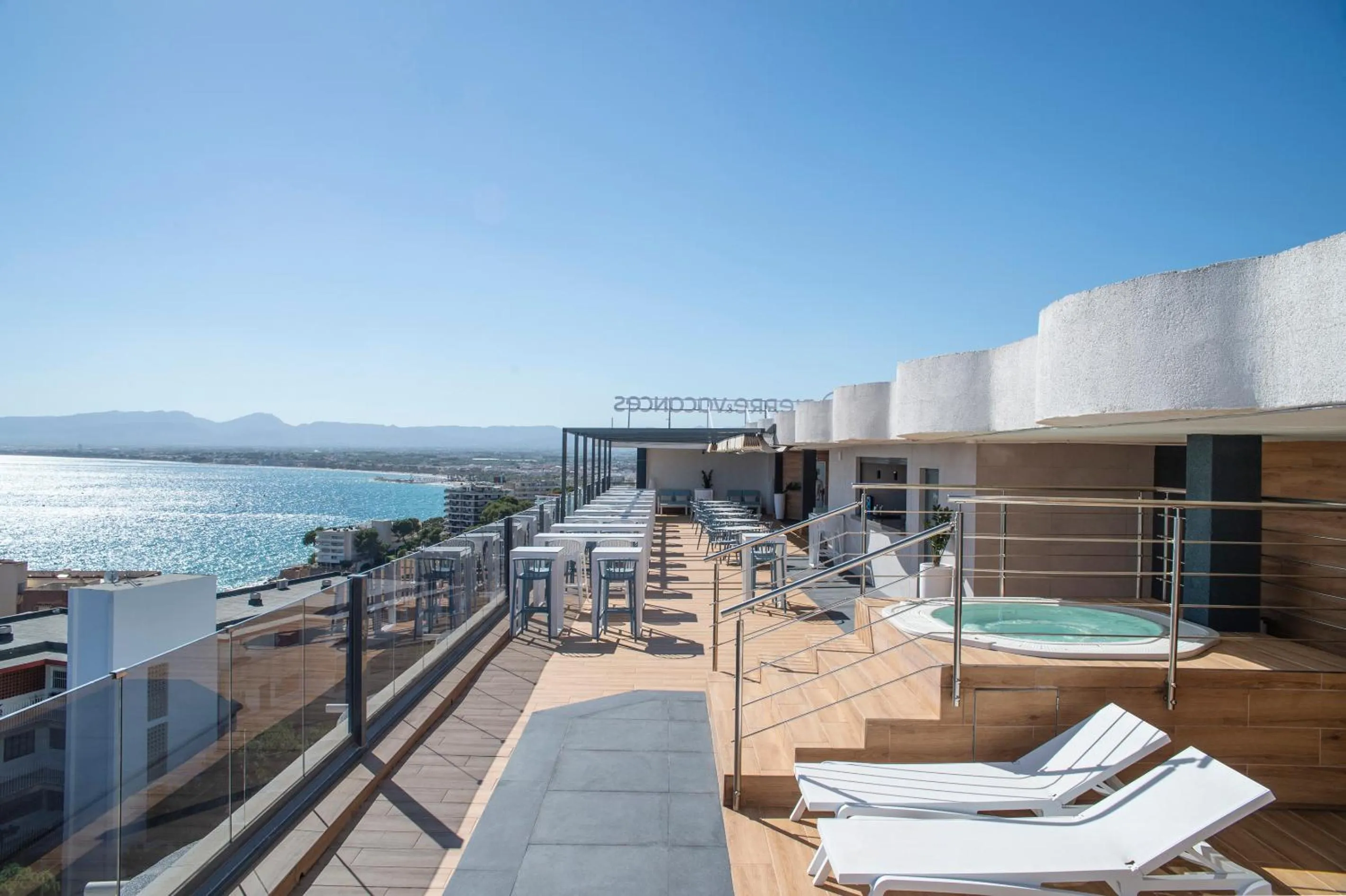 Balcony/Terrace in Hotel Salou Sunset - Adults Recommended - by Pierre & Vacances