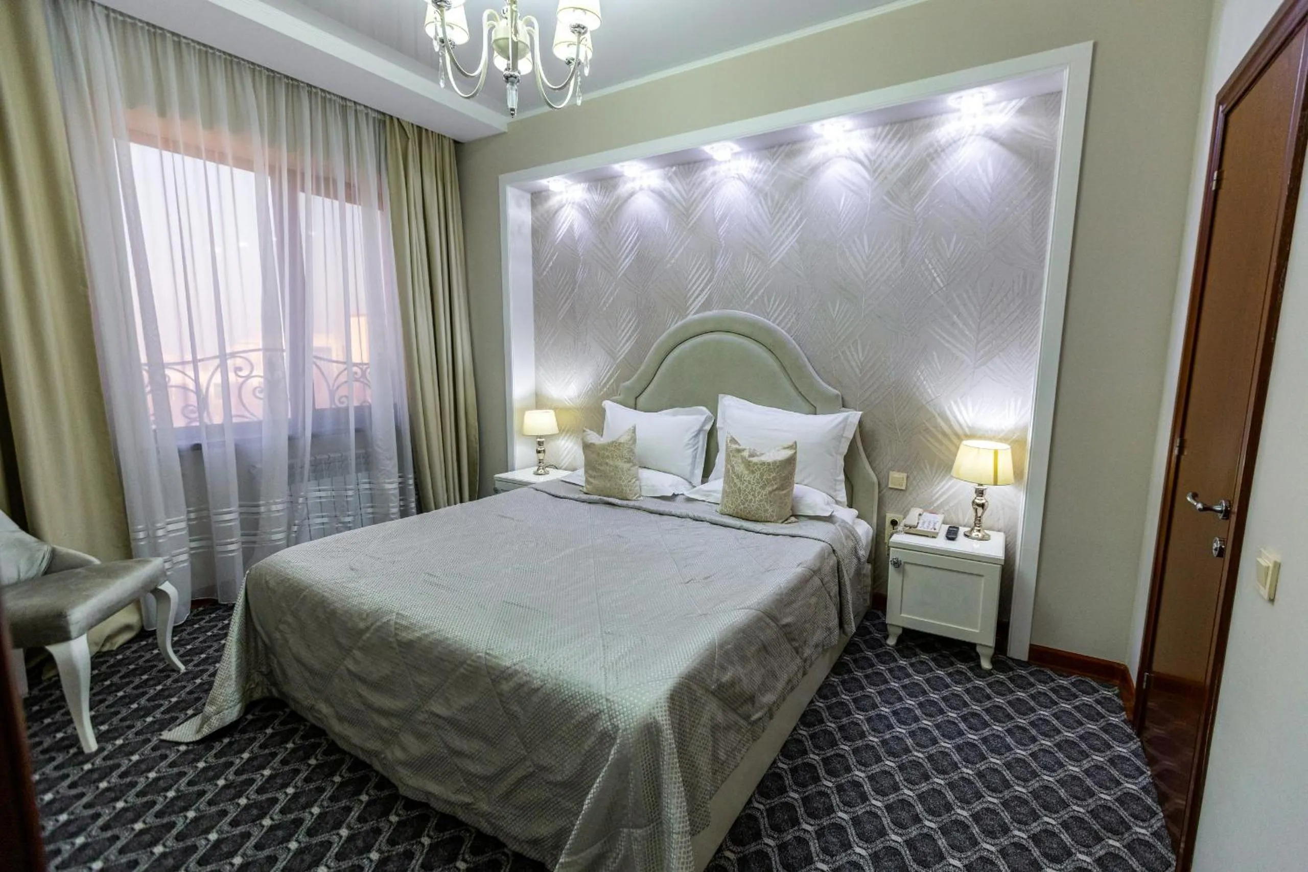 Bed in Plaza Hotel Almaty