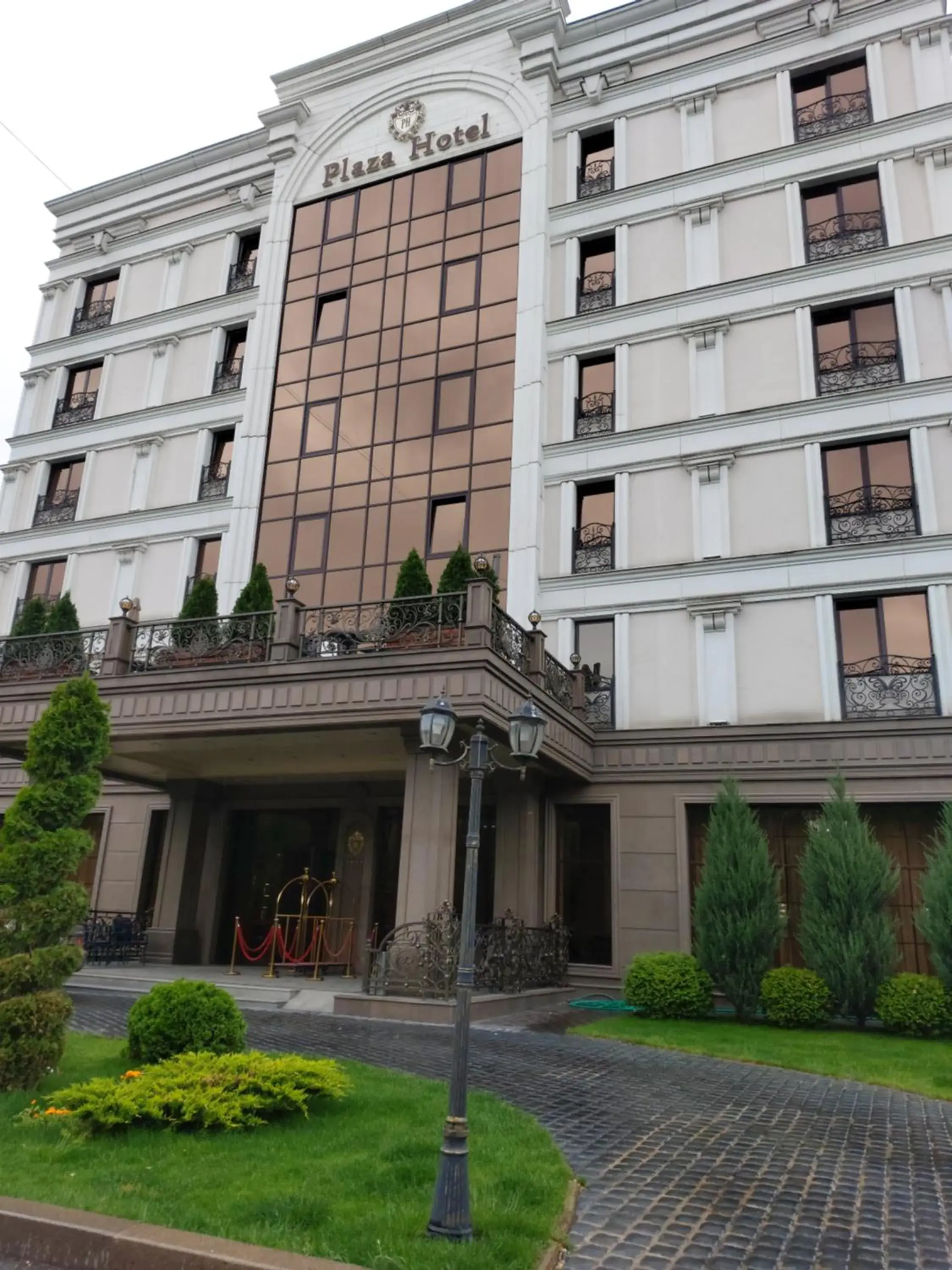 Property building in Plaza Hotel Almaty Property building in Plaza Hotel Almaty