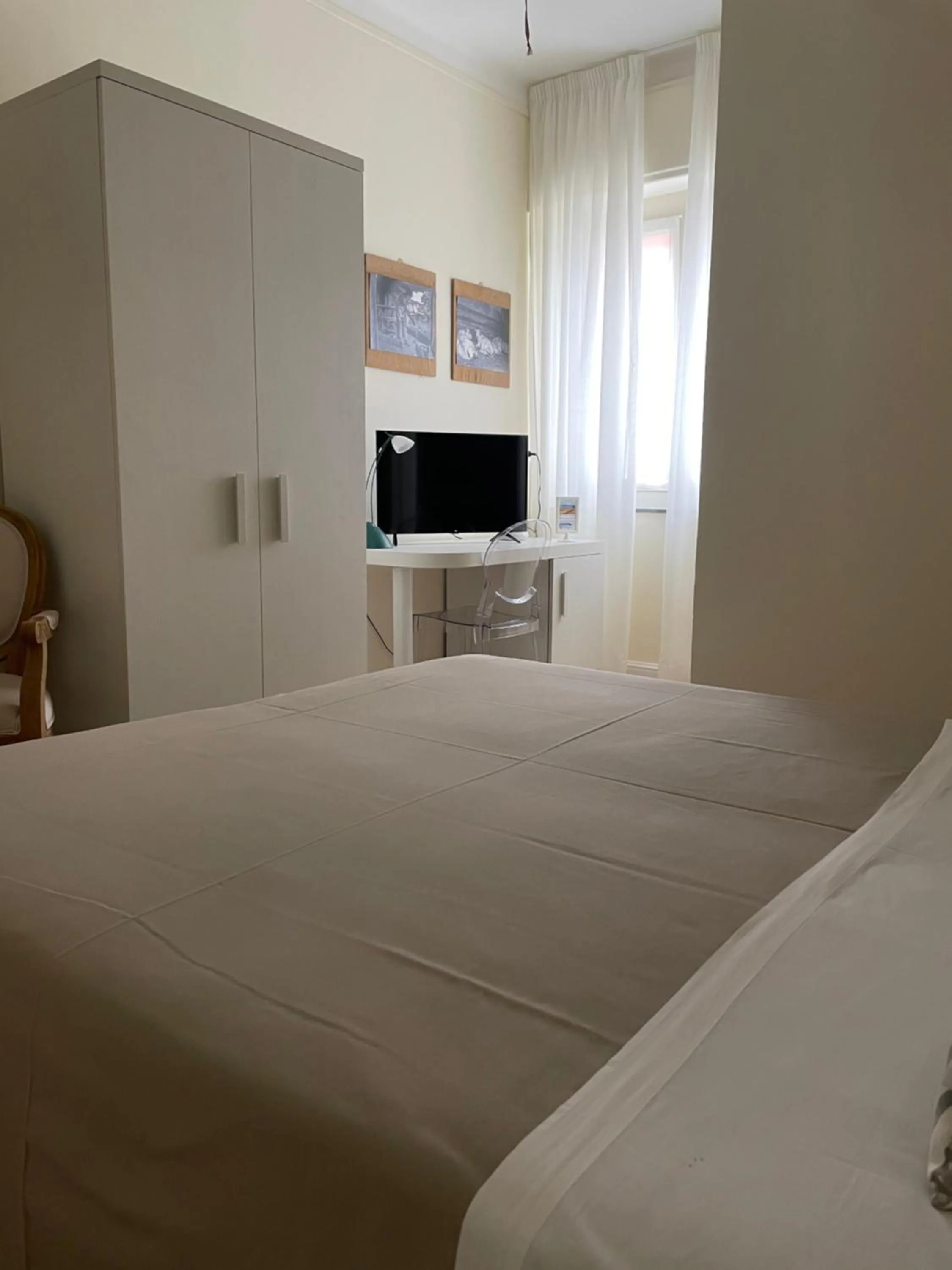 Bed in Locanda Kon Tiki