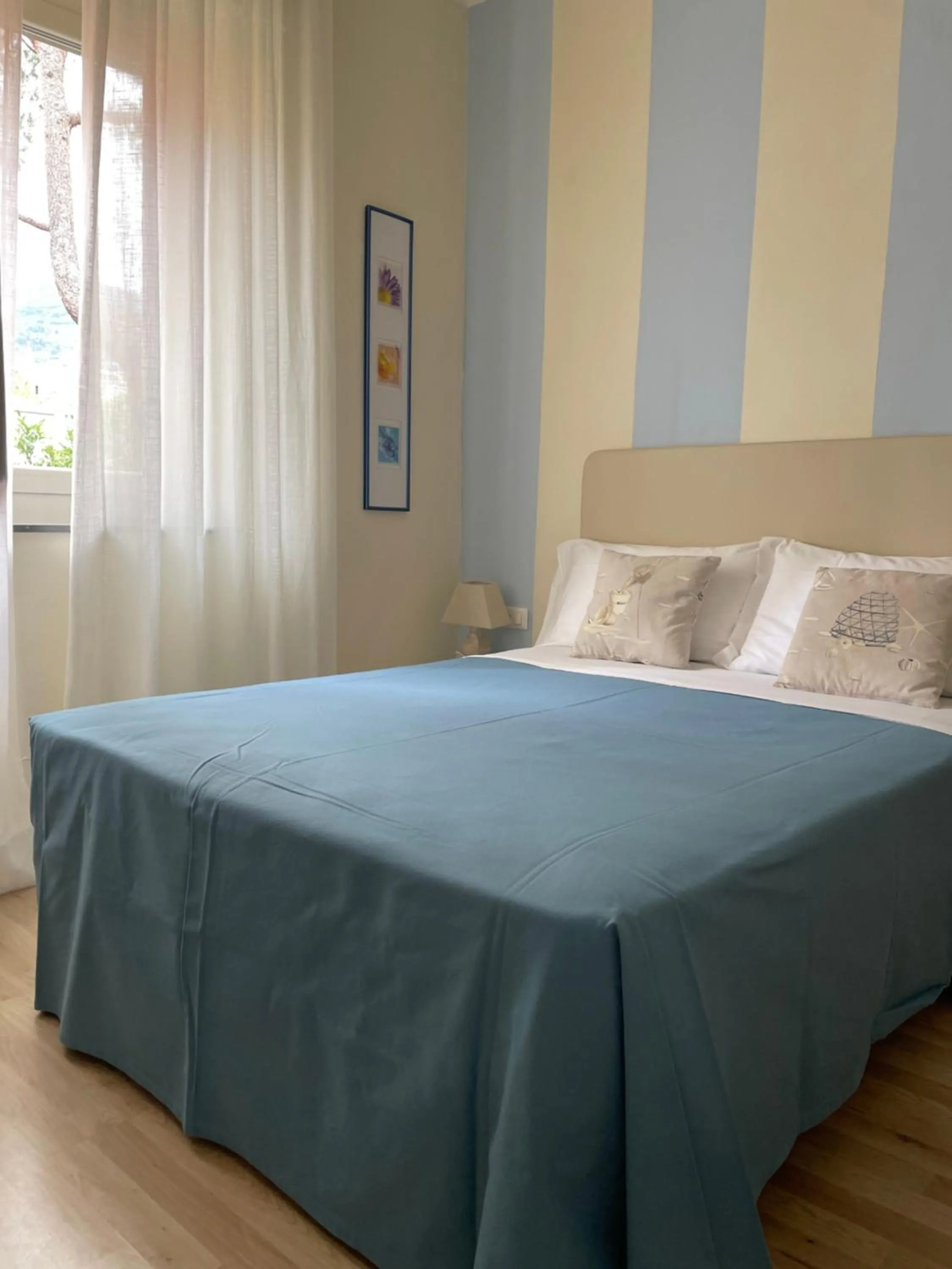 Bed in Locanda Kon Tiki
