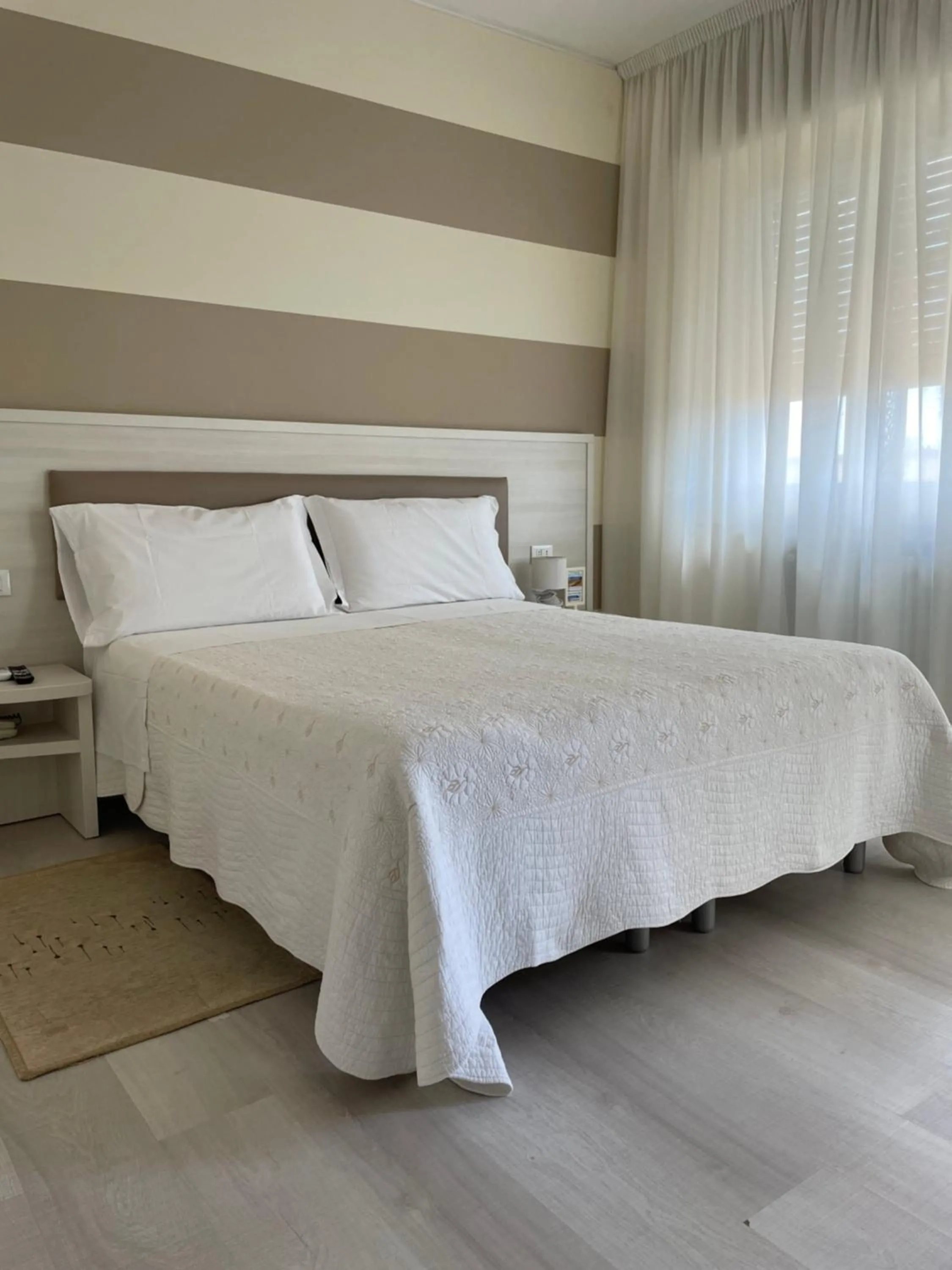 Bed in Locanda Kon Tiki