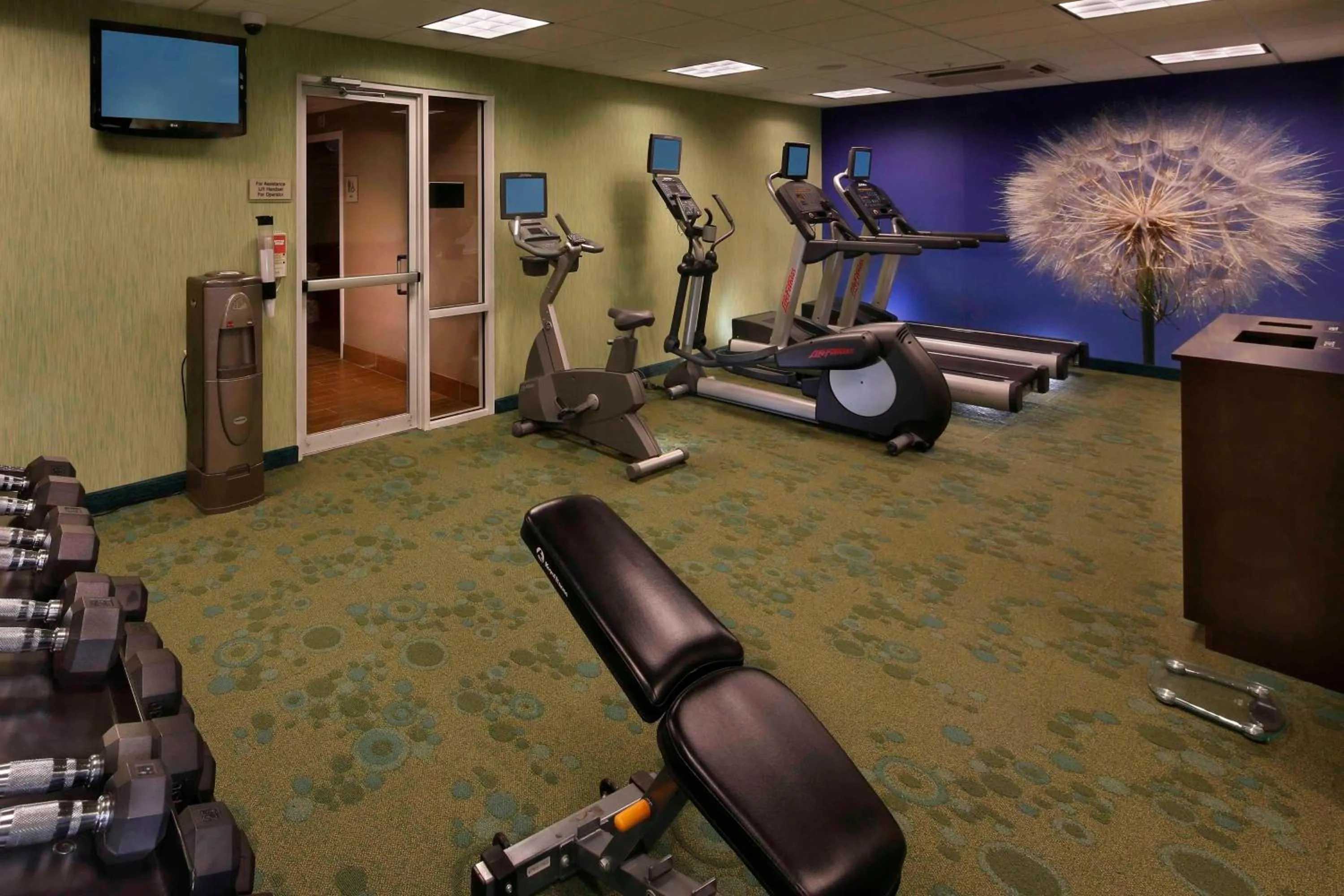 Fitness centre/facilities in SpringHill Suites by Marriott Waterford / Mystic