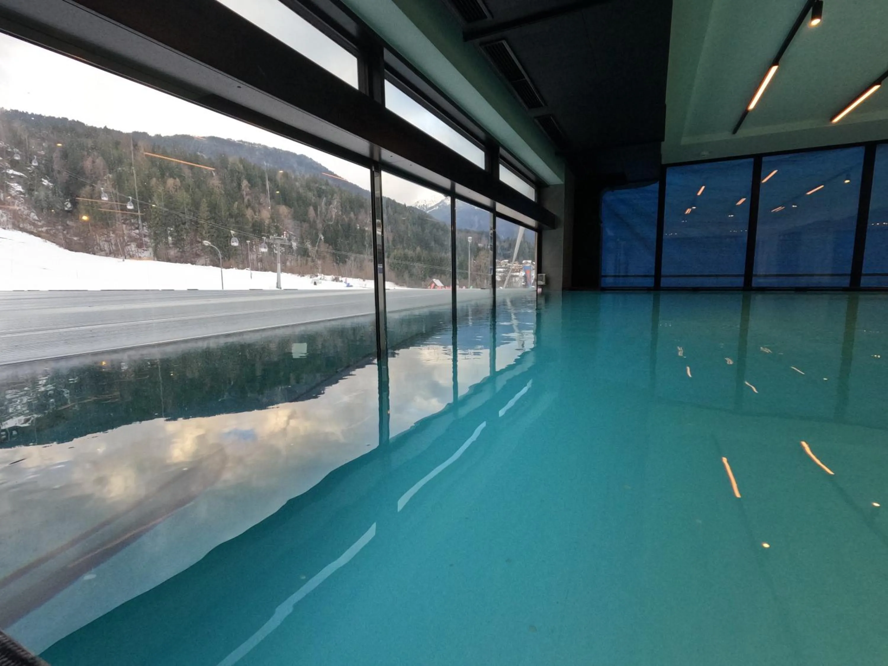 Pool view in Arena Franz Ferdinand Nassfeld