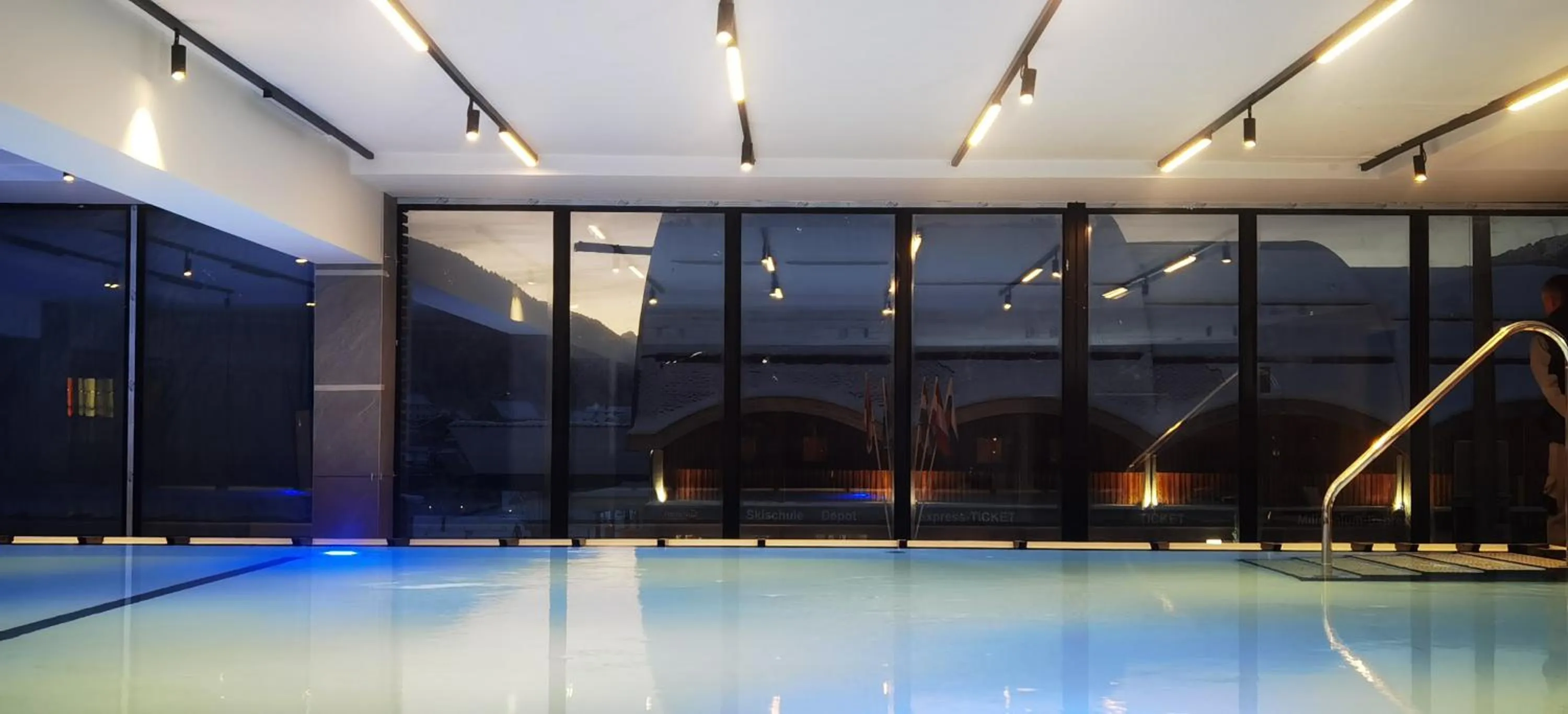 Pool view in Arena Franz Ferdinand Nassfeld