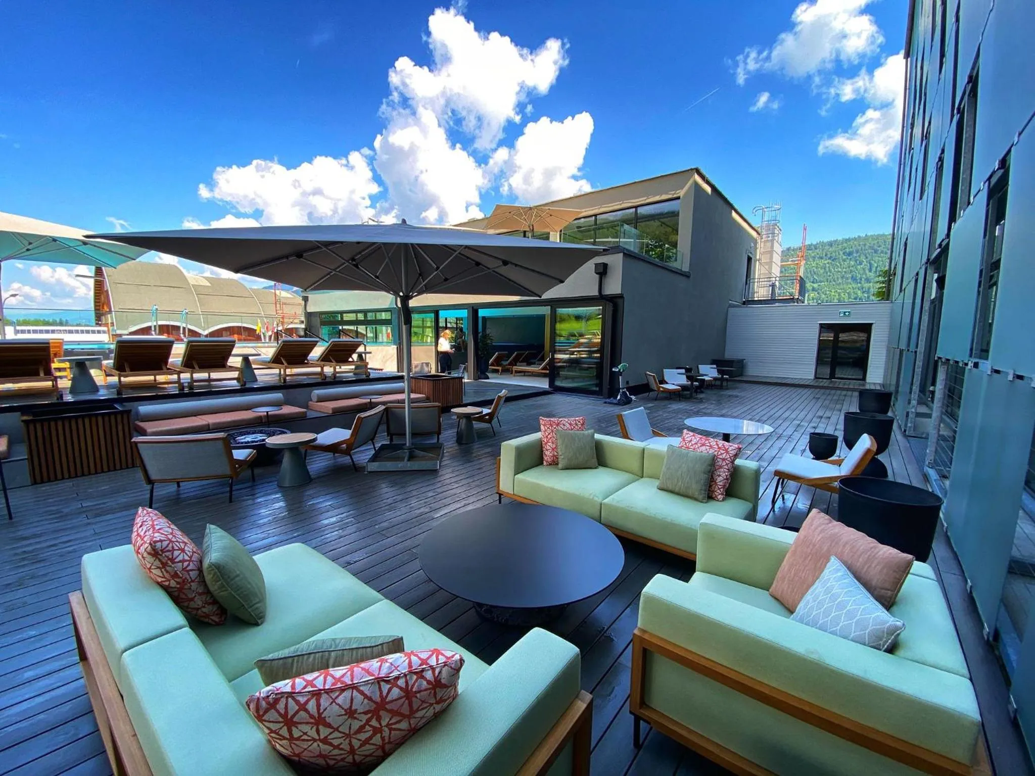 Swimming pool in Arena Franz Ferdinand Nassfeld