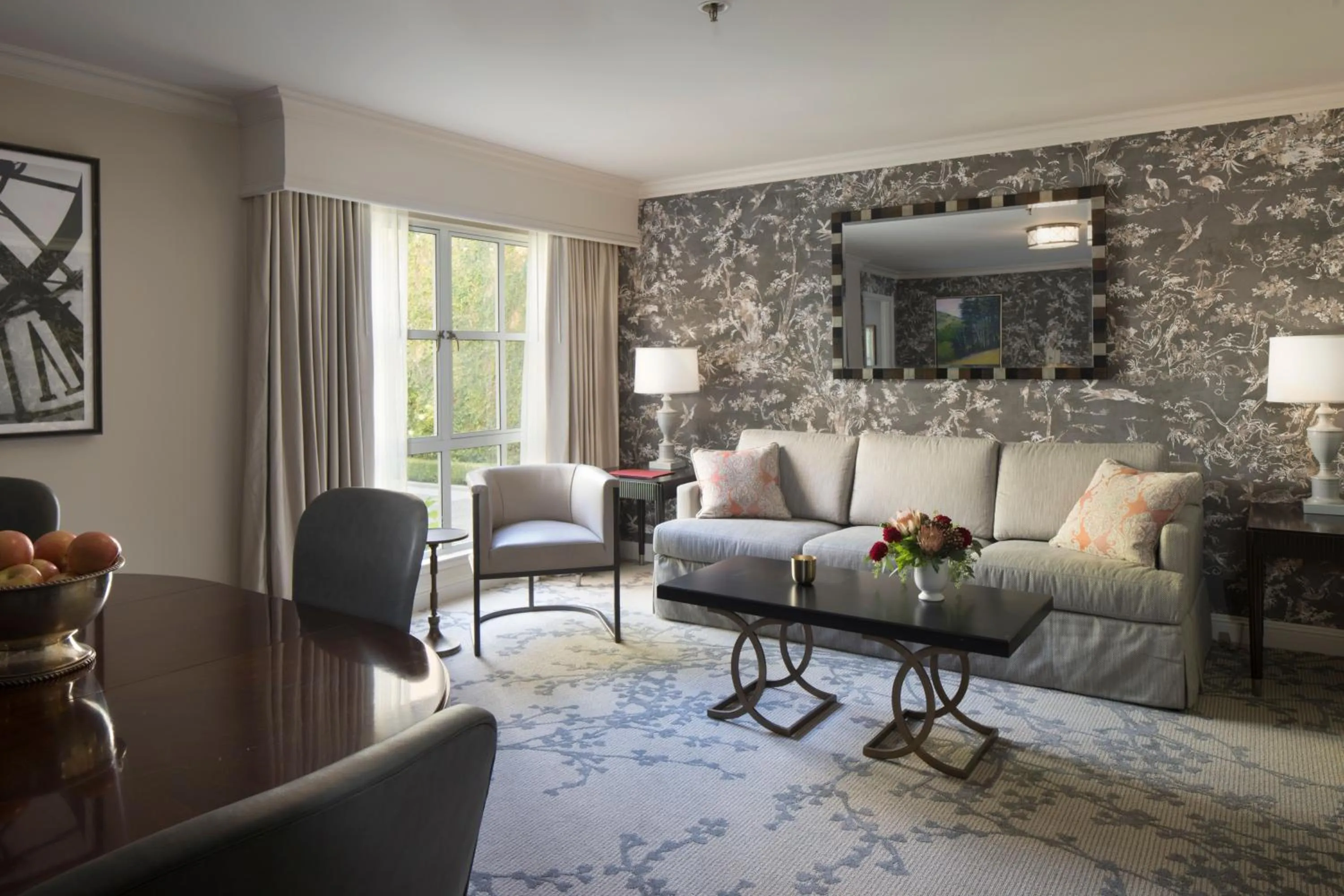 Seating area in Lafayette Park Hotel & Spa