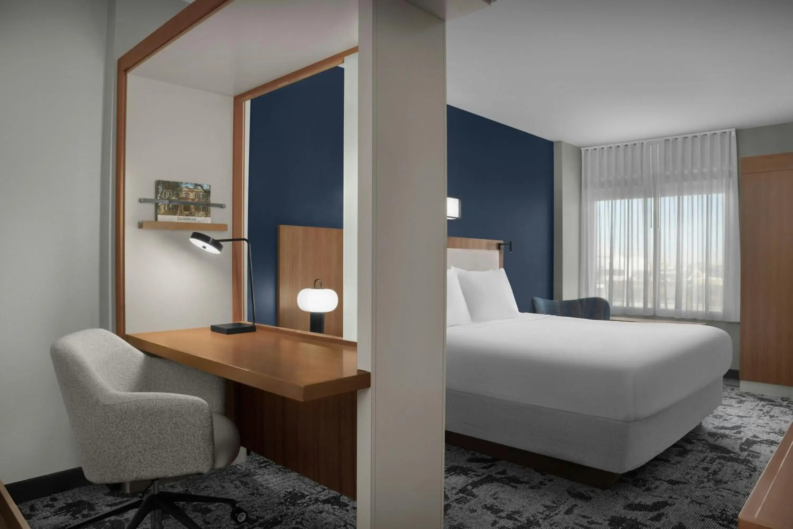 Studio Suite, 1 King Bed in Springhill Suites by Marriott Savannah Downtown Historic District Studio Suite, 1 King Bed in Springhill Suites by Marriott Savannah Downtown Historic District