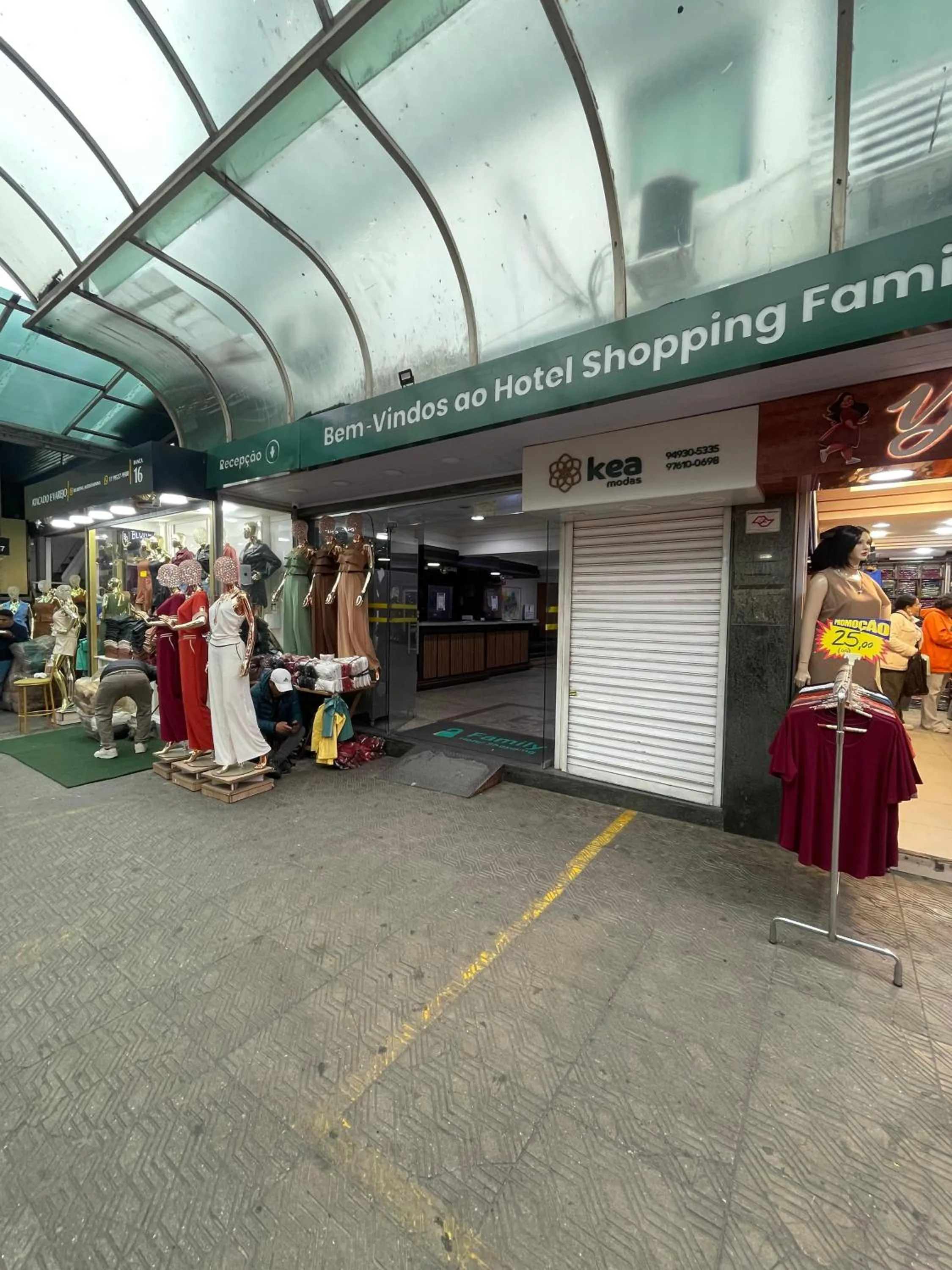 Facade/entrance in Hotel Family São Paulo - No Shopping FAMILY - No Brás