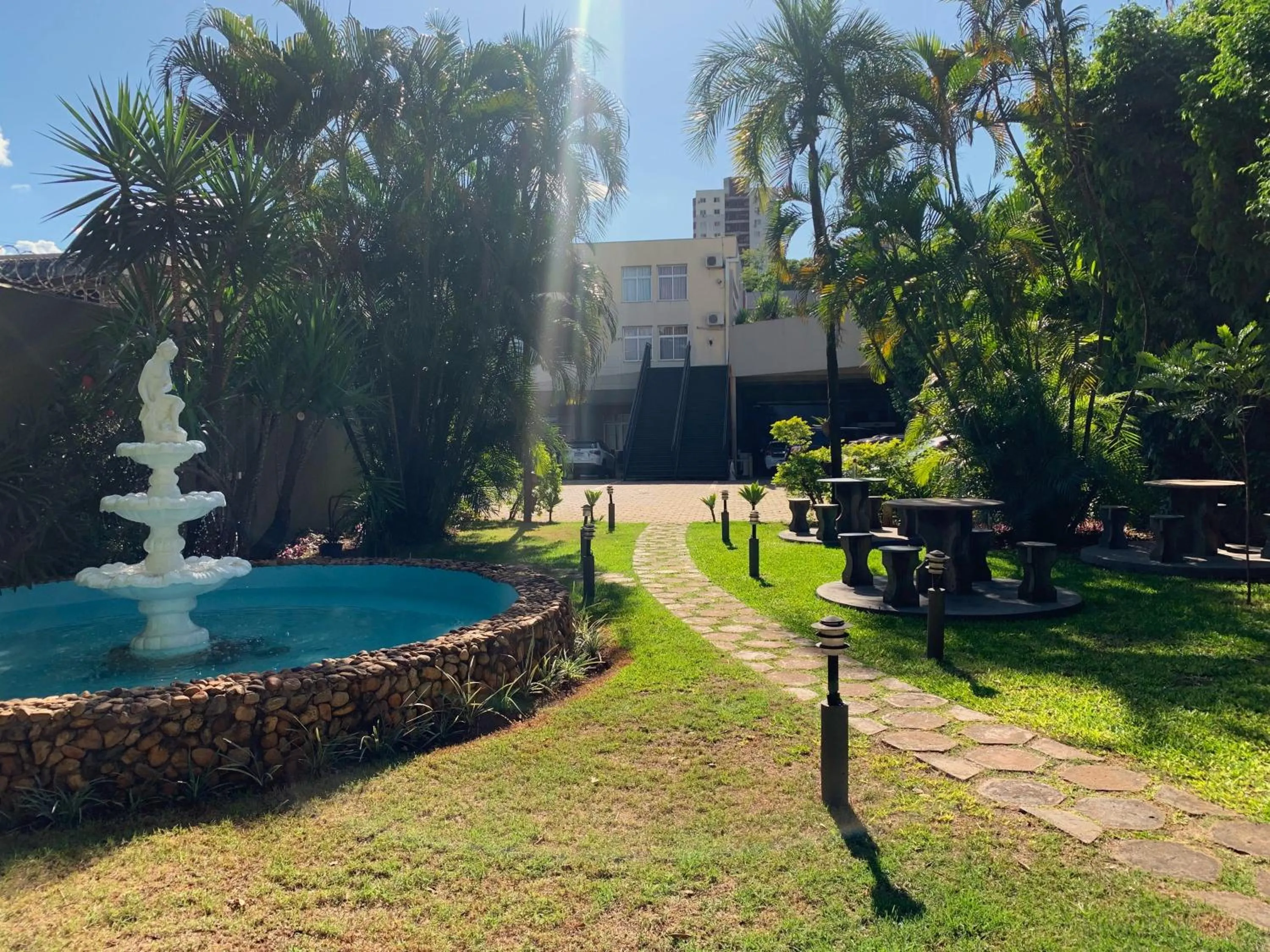 BBQ facilities in Hotel Foz do Iguaçu